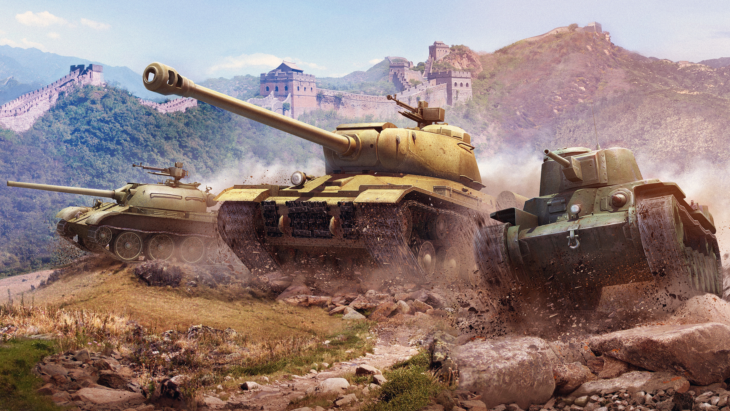 World of Tanks, Chinese tanks, 1440p resolution, Stunning visuals, 2560x1440 HD Desktop