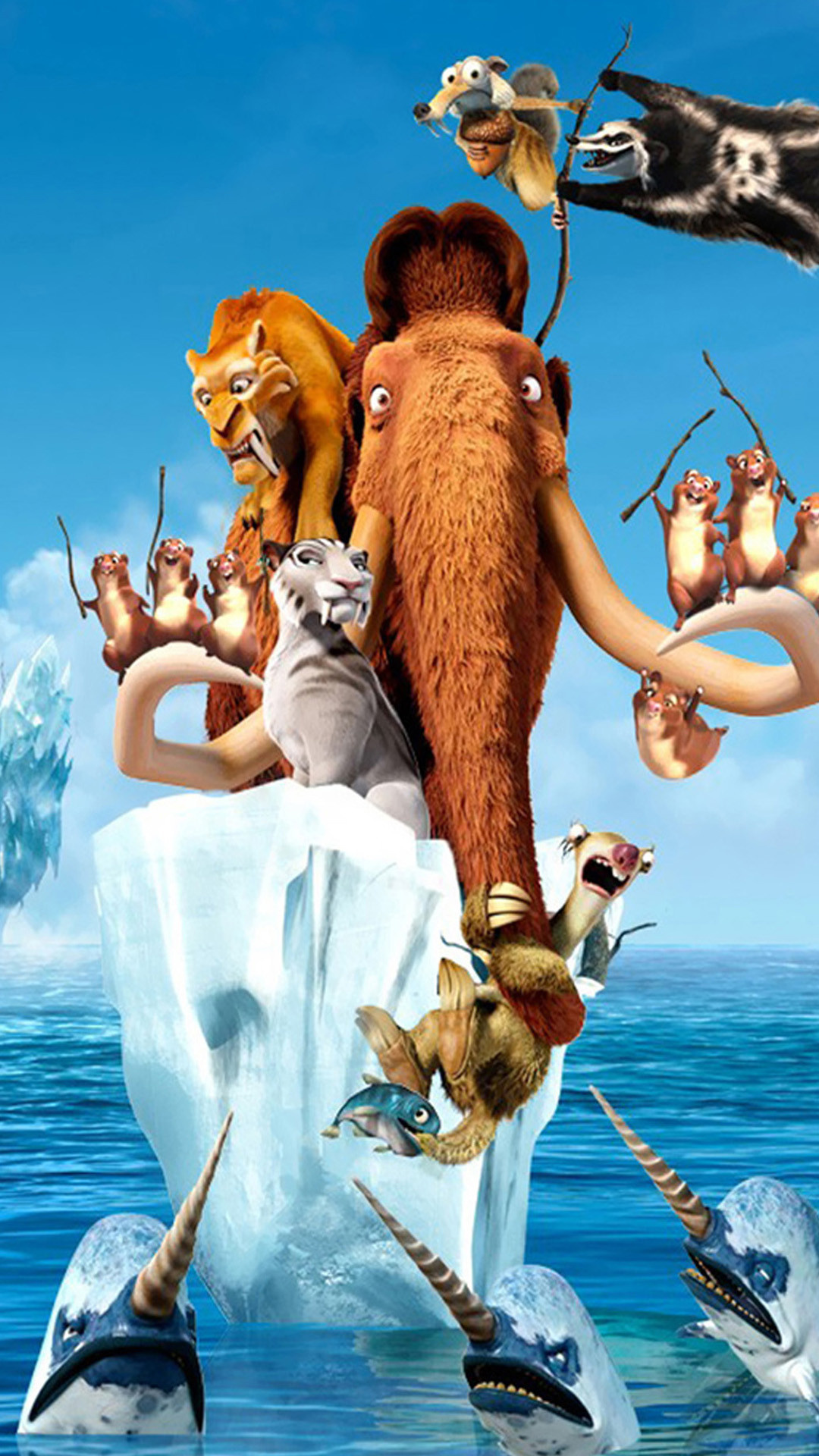 Sid, Ice Age, Wallpaper, 1080x1920 Full HD Phone