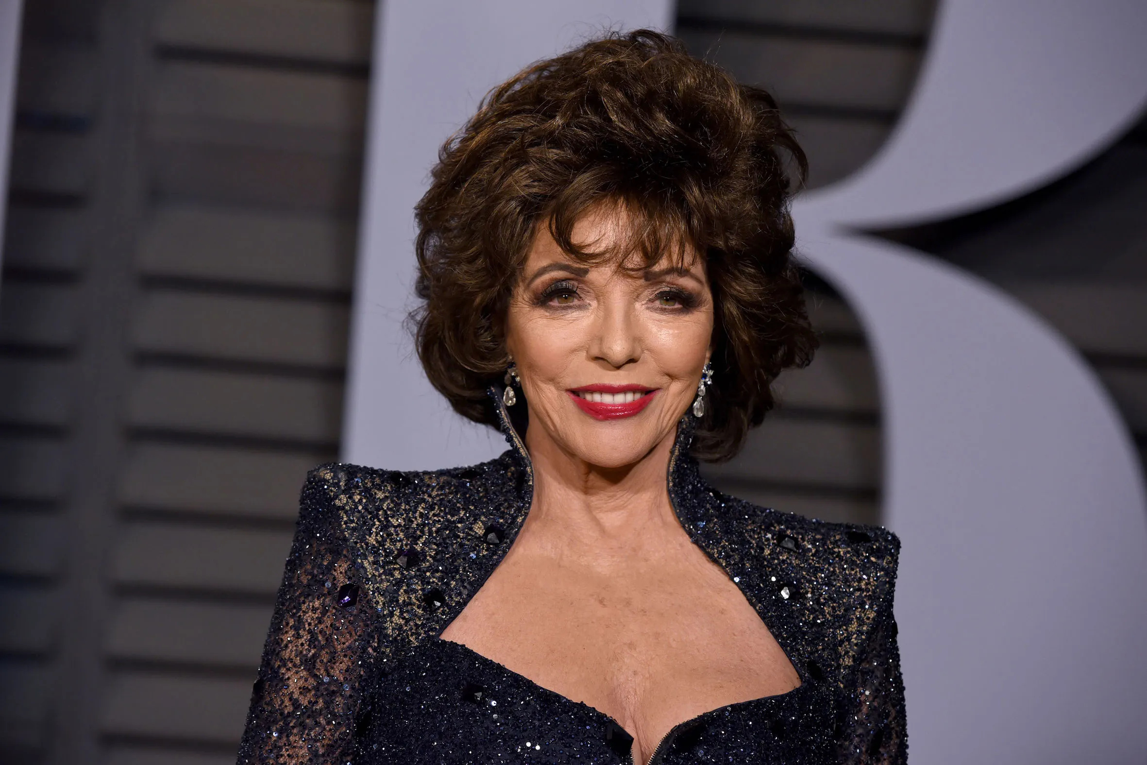 Joan Collins Movies, Intriguing teaser, Iconic actress, Vintage Hollywood, 2370x1580 HD Desktop