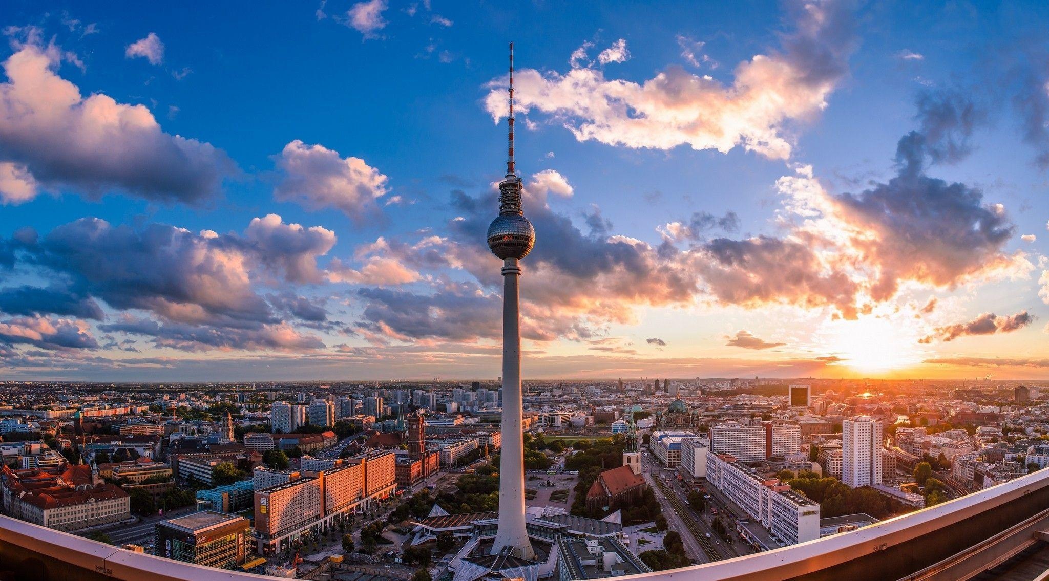 Berlin city, Vibrant capital, Urban landscapes, Must-visit destination, 2050x1140 HD Desktop