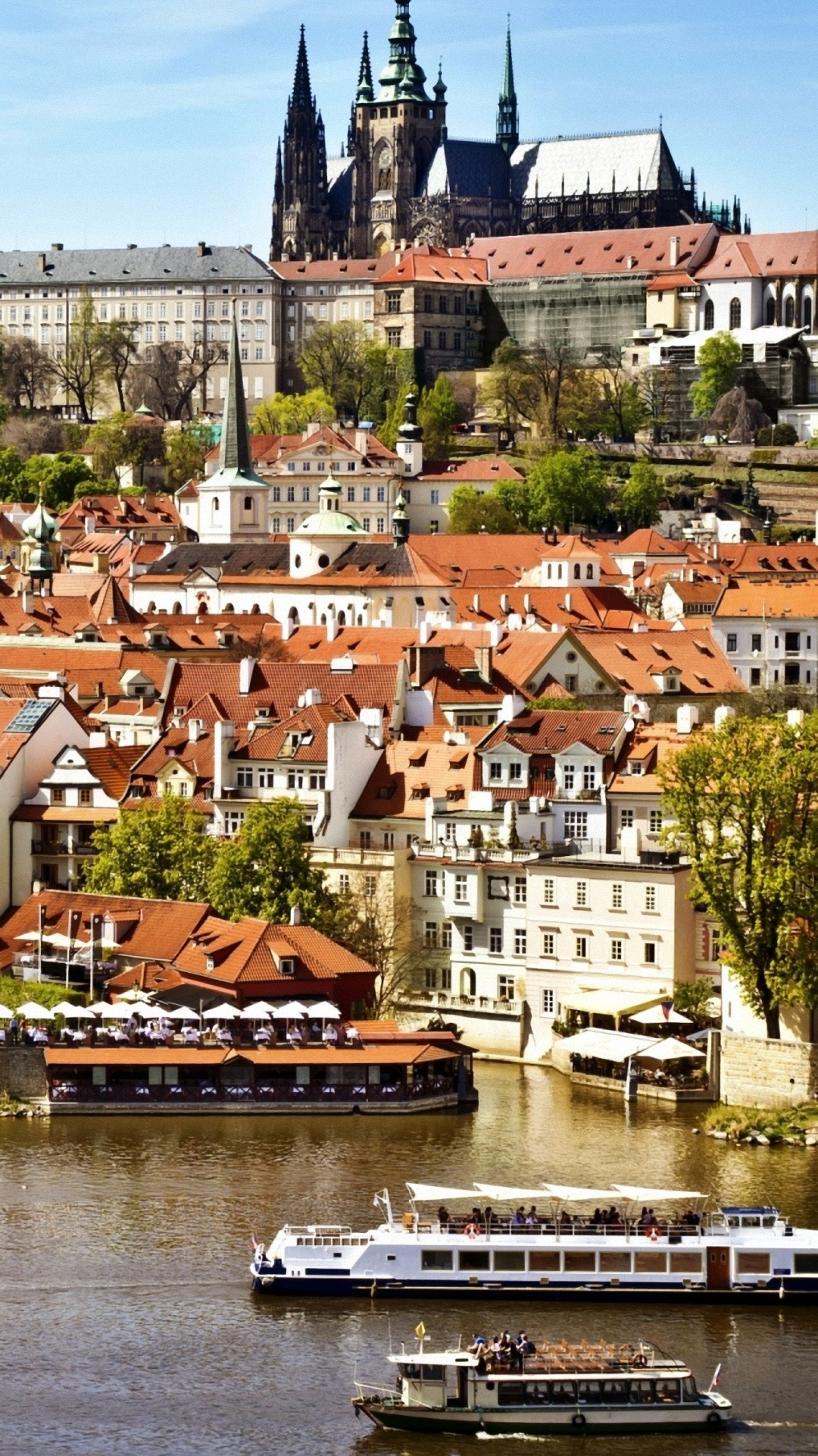 Prague Castle, Stunning wallpaper, Posted by Samantha Mercado, 1080x1920 Full HD Phone