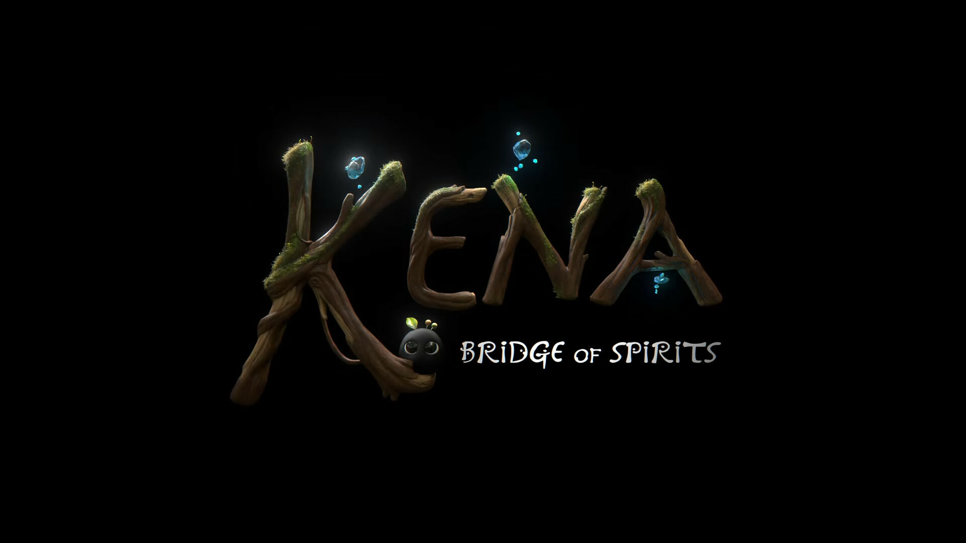 Kena: Bridge of Spirits: The game follows the story of a young girl and spirit guide. 1920x1080 Full HD Background.