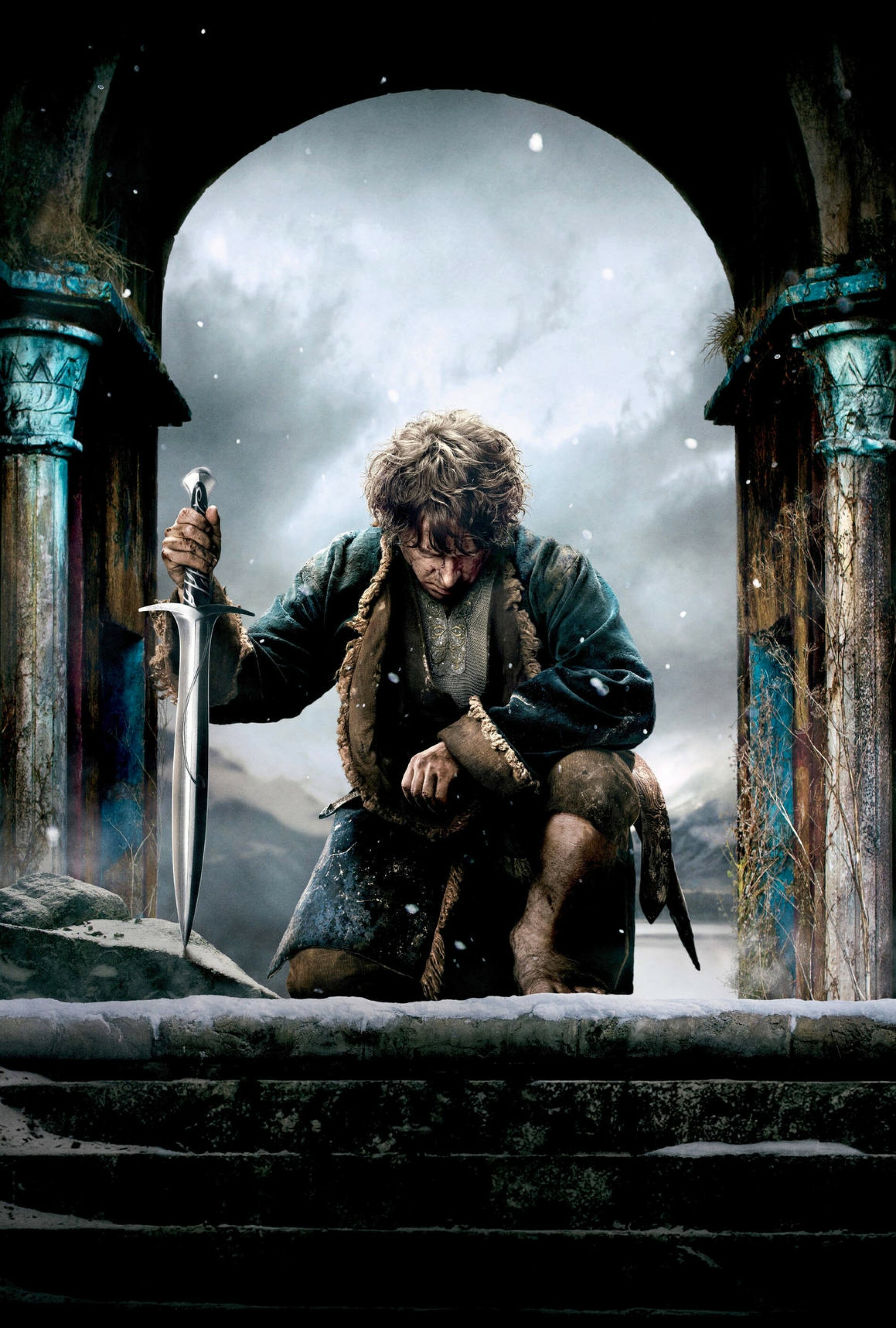 The Hobbit: Peter Jackson, Bilbo Baggins, The title character and protagonist of J. R. R. Tolkien's 1937 novel. 1900x2820 HD Background.