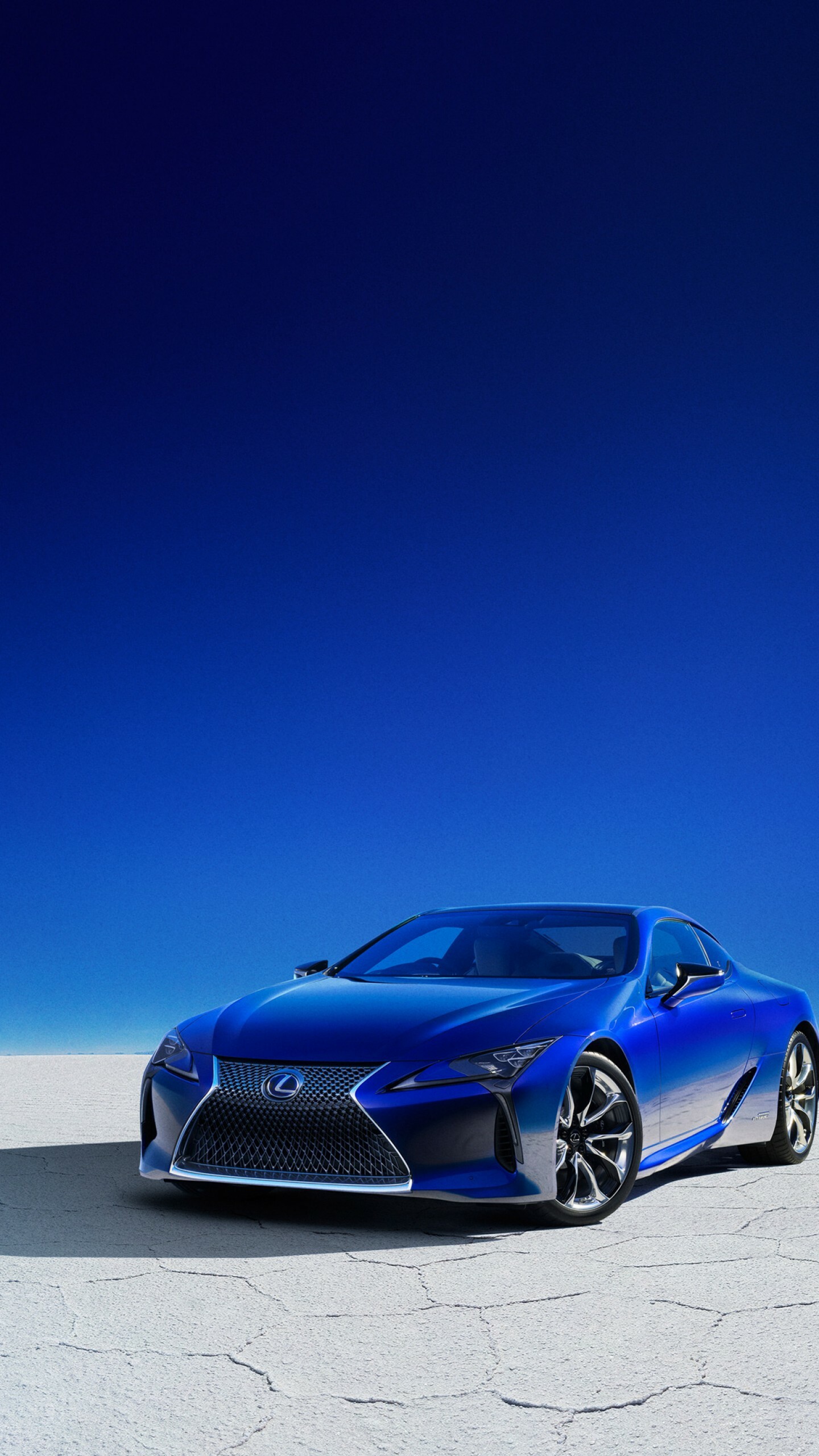Lexus: The LC 500h, A V6 3.5-liter direct injection engine, Spindle grille. 1440x2560 HD Wallpaper.