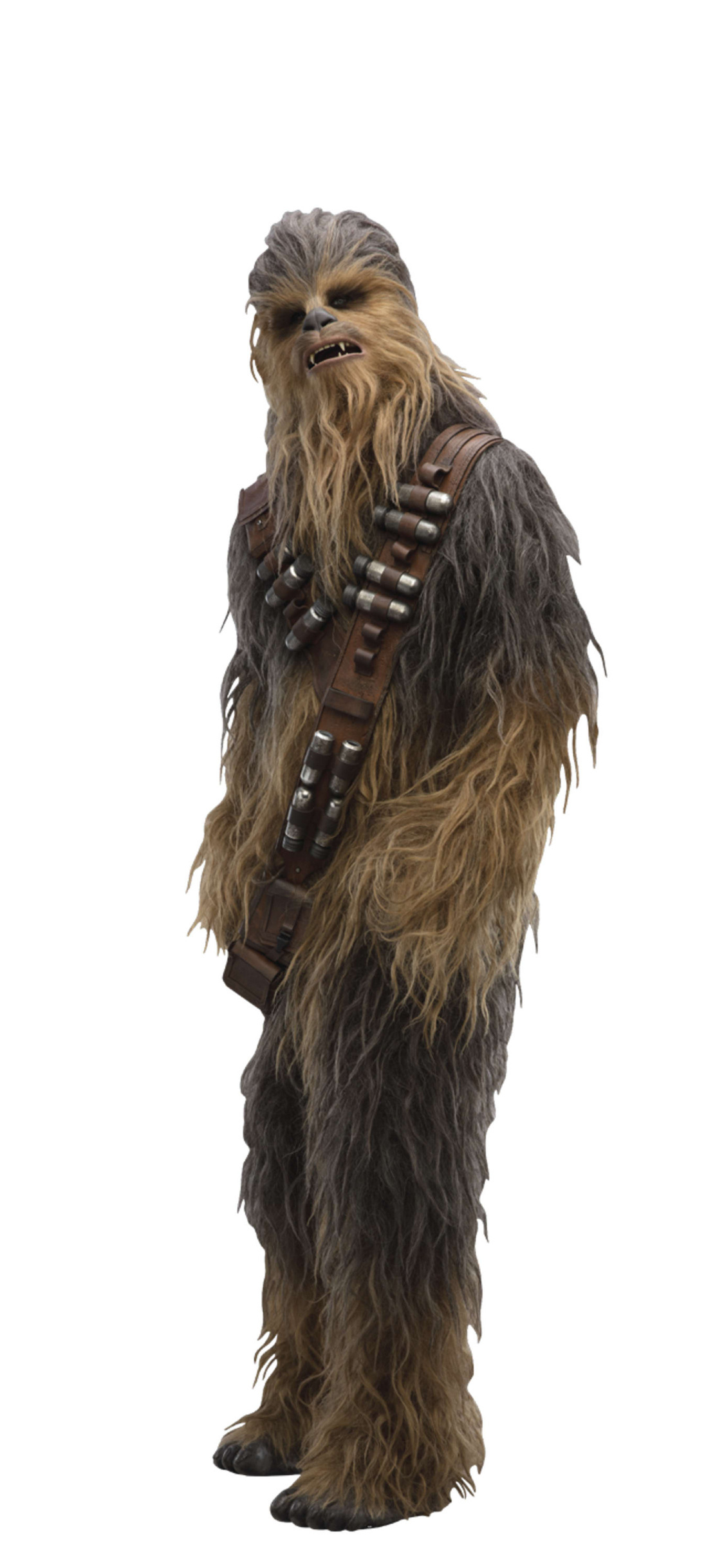 Chewbacca movies, Chewbacca in Solo a Star Wars Story, 1130x2440 HD Phone