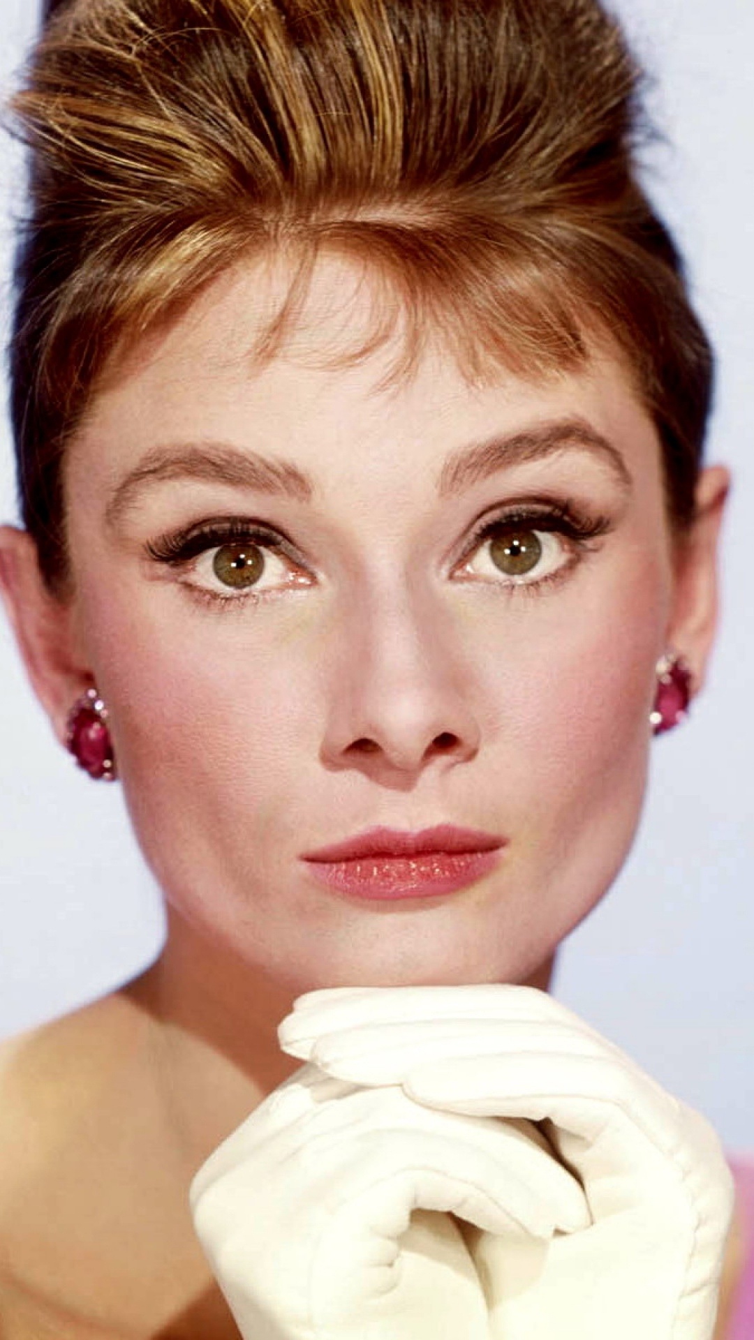 Free wallpaper for android, Audrey Hepburn, Movie star elegance, High-quality image, 1080x1920 Full HD Phone