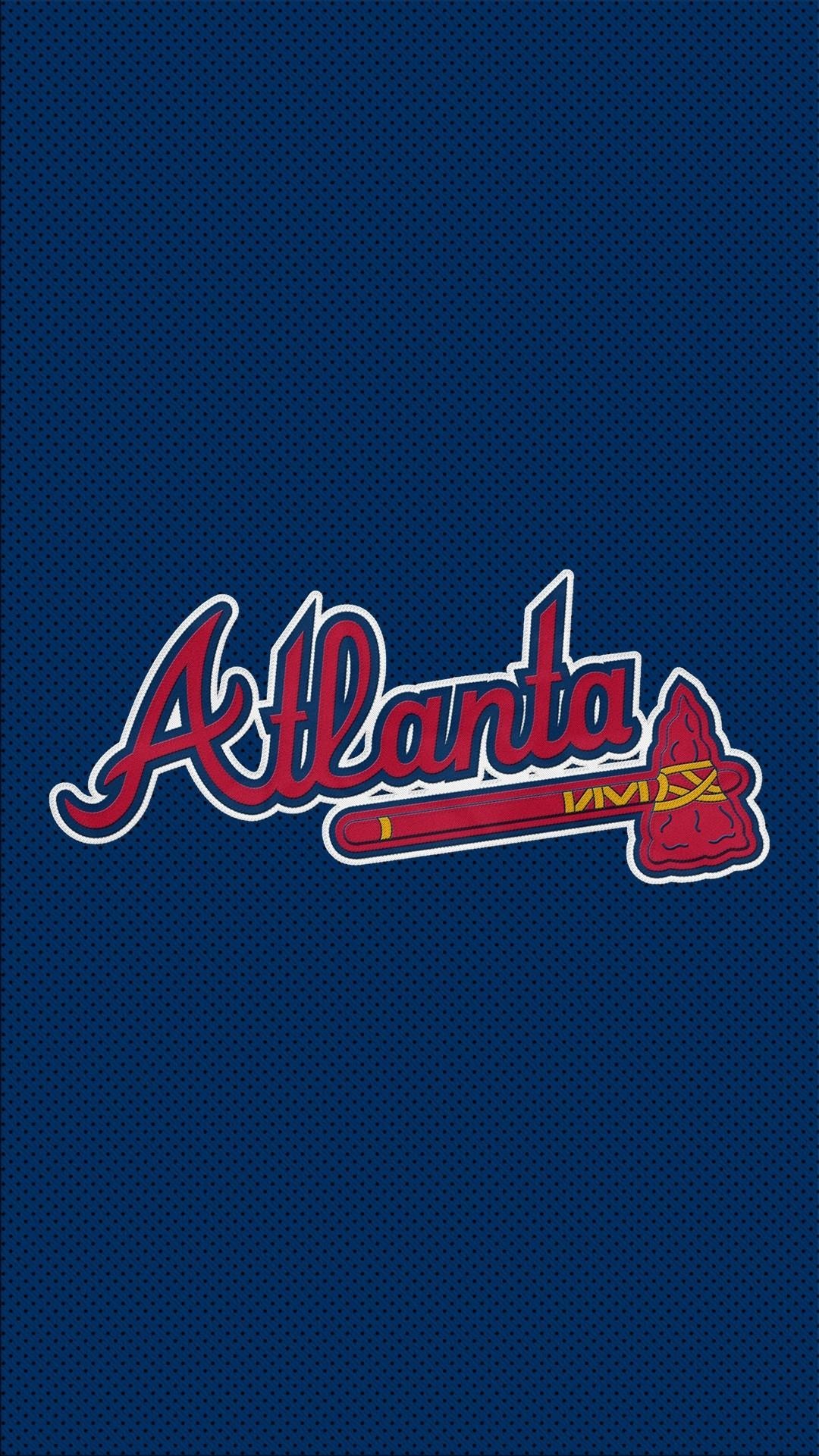 Atlanta Braves, iPhone wallpapers, Team logo, Sports fandom, 1080x1930 HD Handy