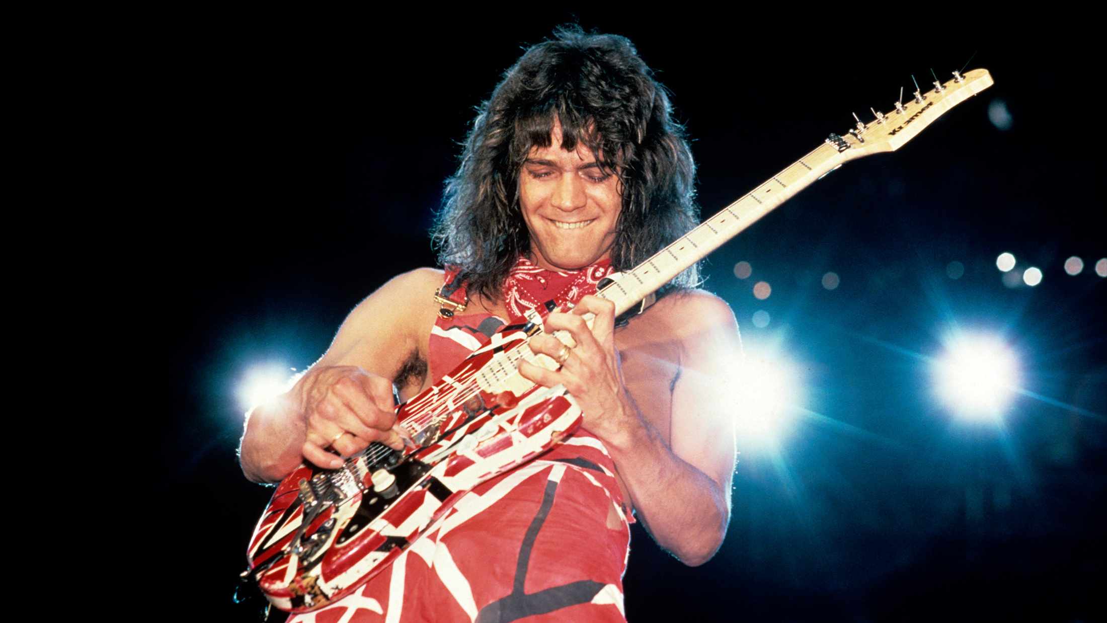 Van Halen, Legendary guitarist, Music icon, The greatest of all time, 2200x1240 HD Desktop