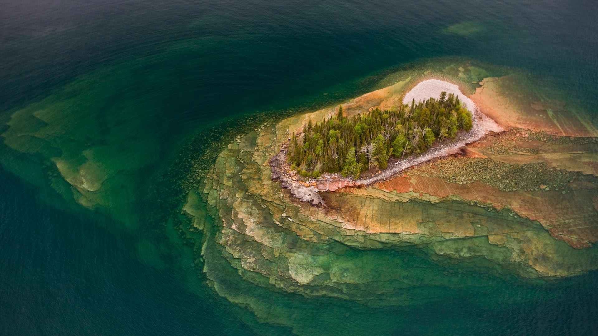 Lake Superior, Wallpaper, Posted by Christopher, 1920x1080 Full HD Desktop