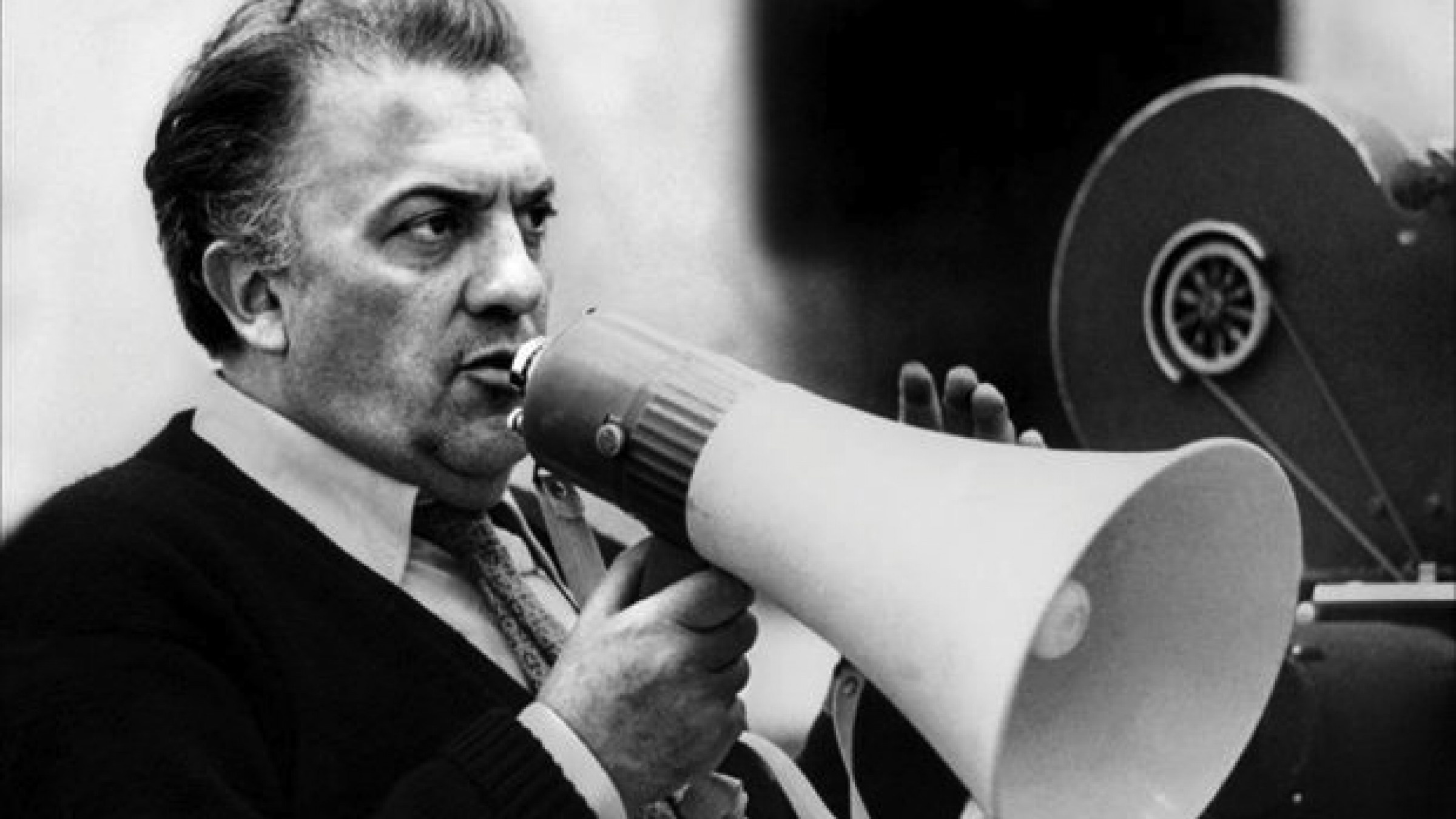 Federico Fellini, The Cartoonist, Cinebeats, 2400x1350 HD Desktop