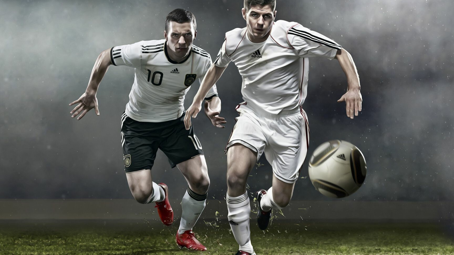 Adidas soccer spirit, Soccer style, Stylish soccer vibes, Iconic soccer visuals, 1920x1080 Full HD Desktop