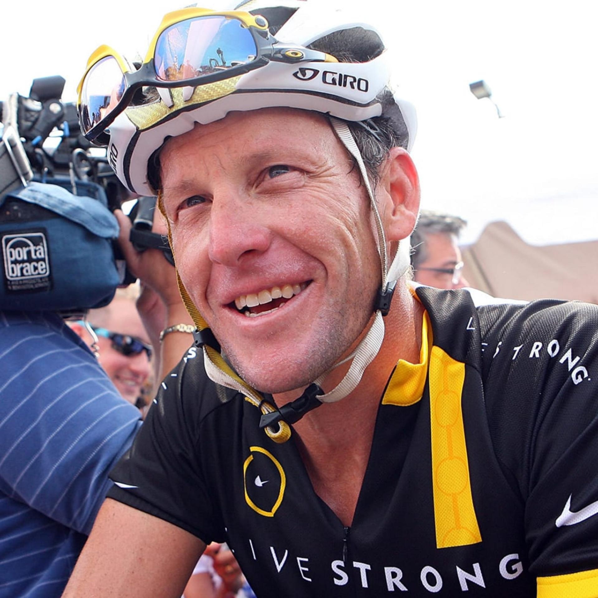 Lance Armstrong, Sporting icon, Cycling legend, Tour de France champion, 1920x1920 HD Phone