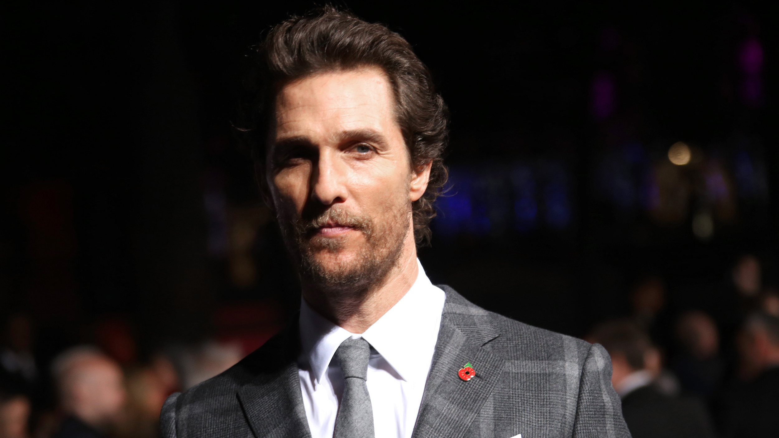 Matthew McConaughey: The 2014 Crime Thriller Awards - The Best Actor Dagger. 2500x1410 HD Wallpaper.