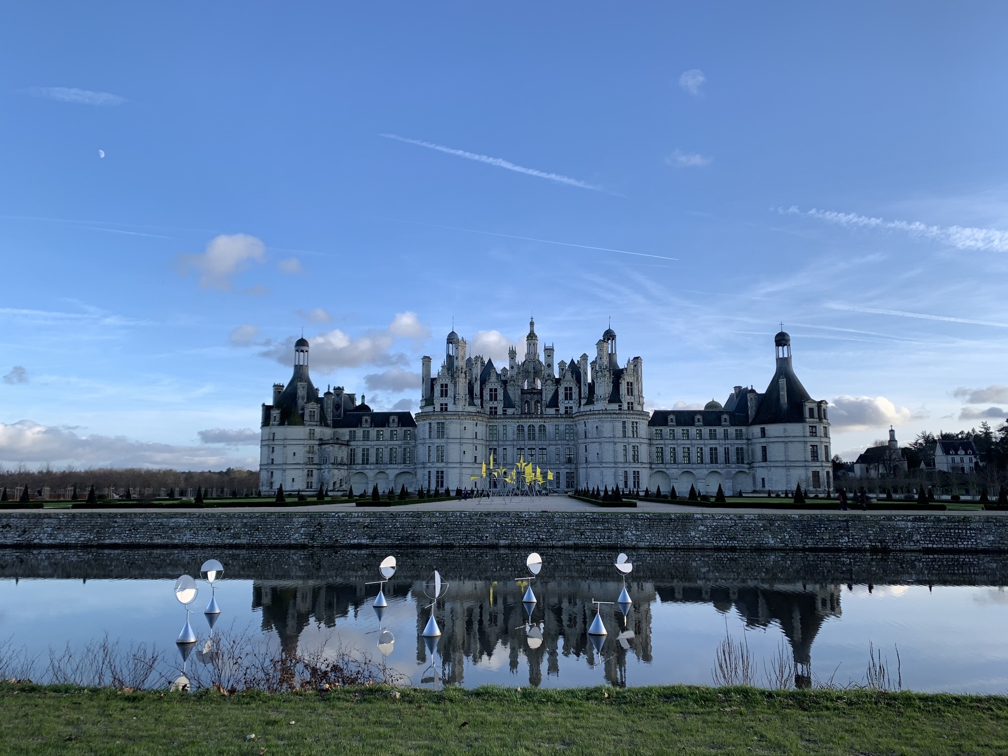 Atemberaubender Blick auf Chateau De Chambord, 2050x1540 HD Desktop