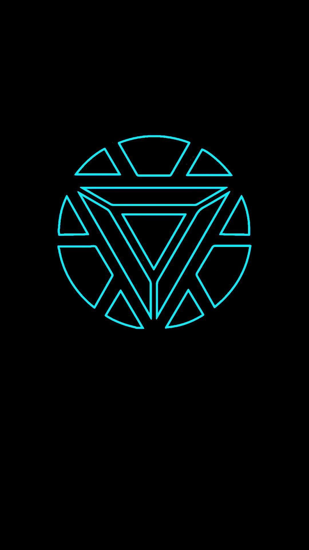 Iron Man Triangle Logo - LogoDix 1080x1920