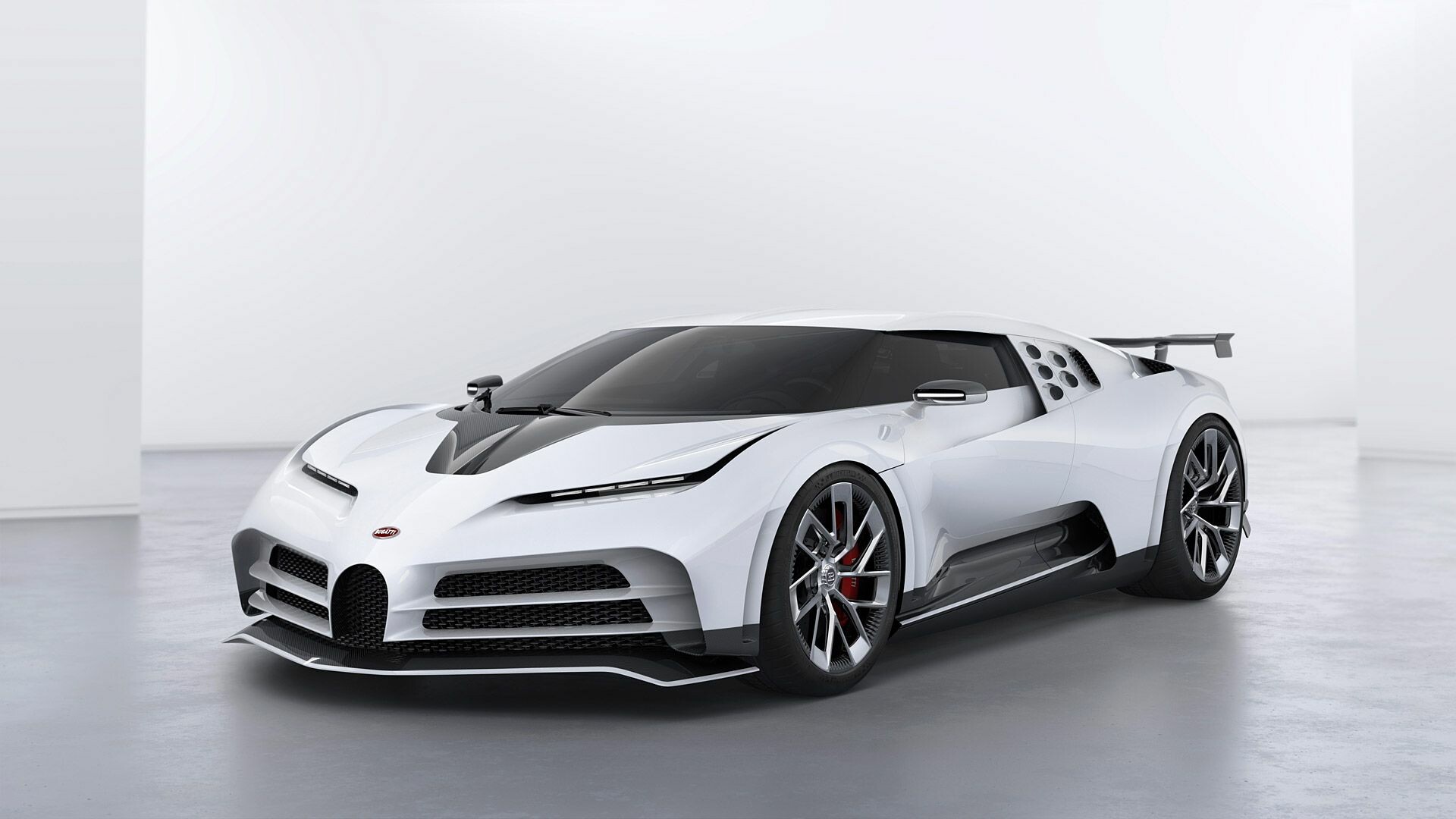 Bugatti: The company became part of Bugatti Rimac in November 2021, Centodieci. 1920x1080 Full HD Background.