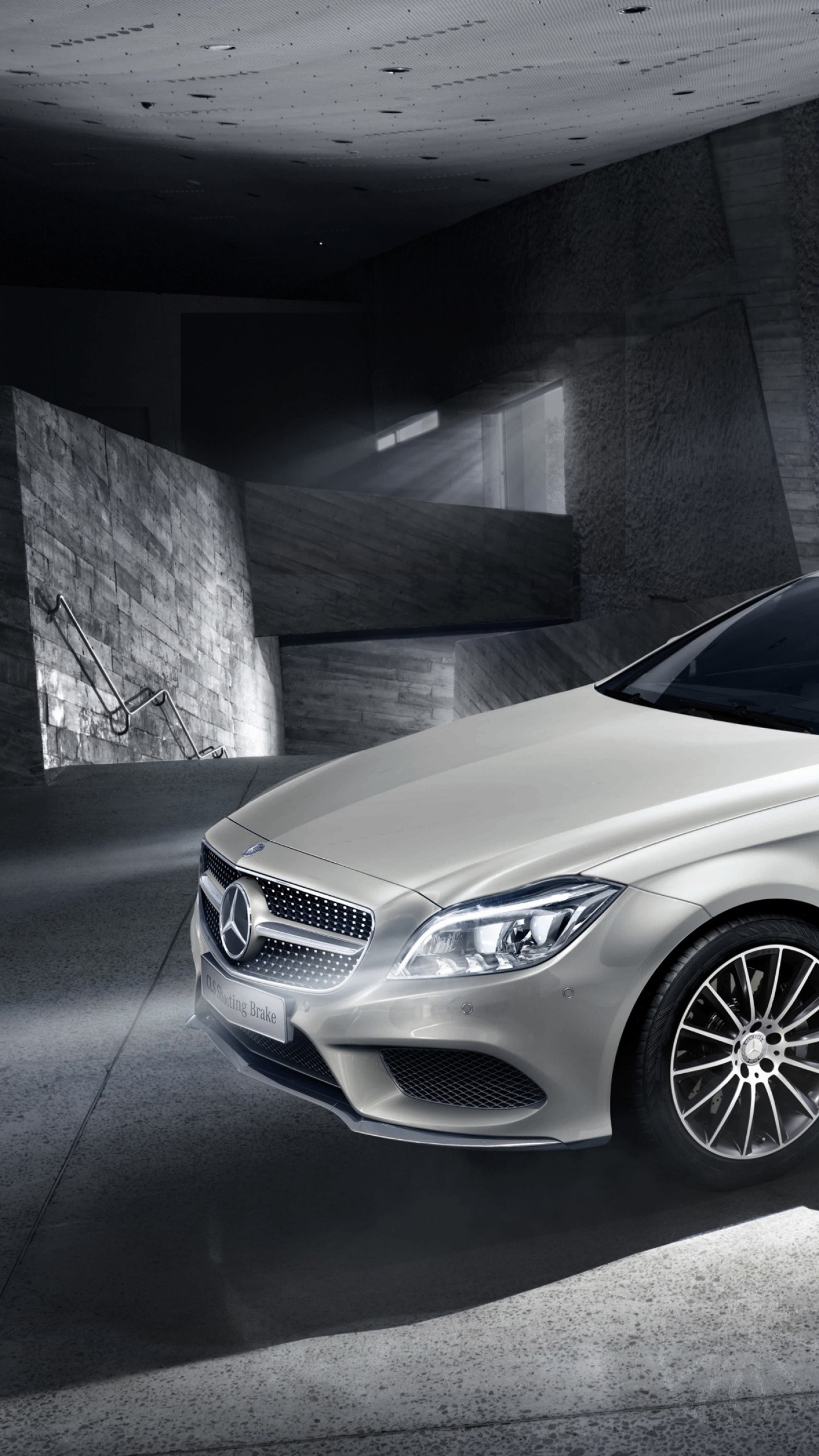 Mercedes-Benz CLS, Final edition beauty, Luxury white, Exceptional design, 1440x2560 HD Phone