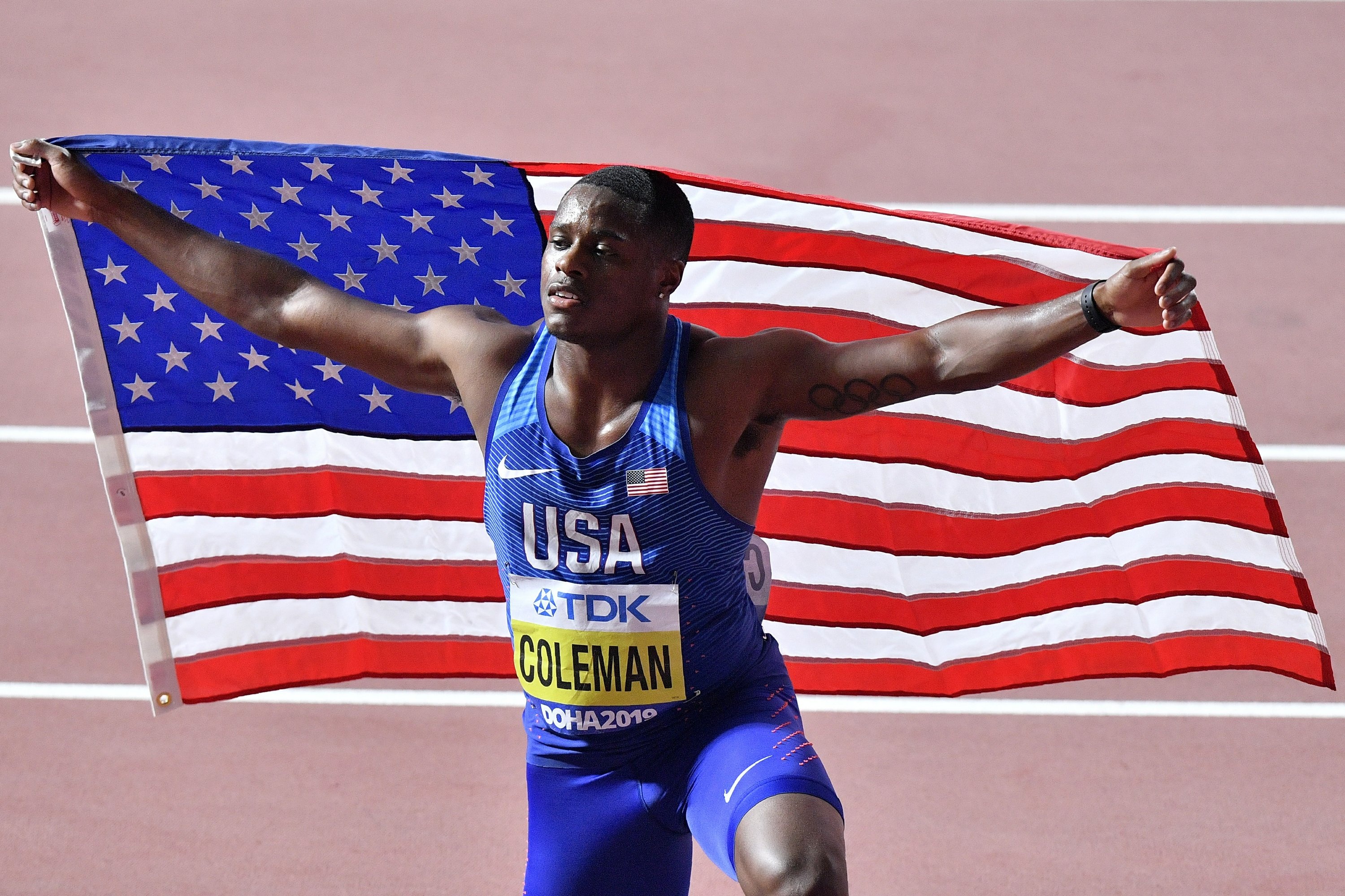 Christian Coleman, Suspended, Missing doping tests, Fastest man, 3000x2000 HD Desktop