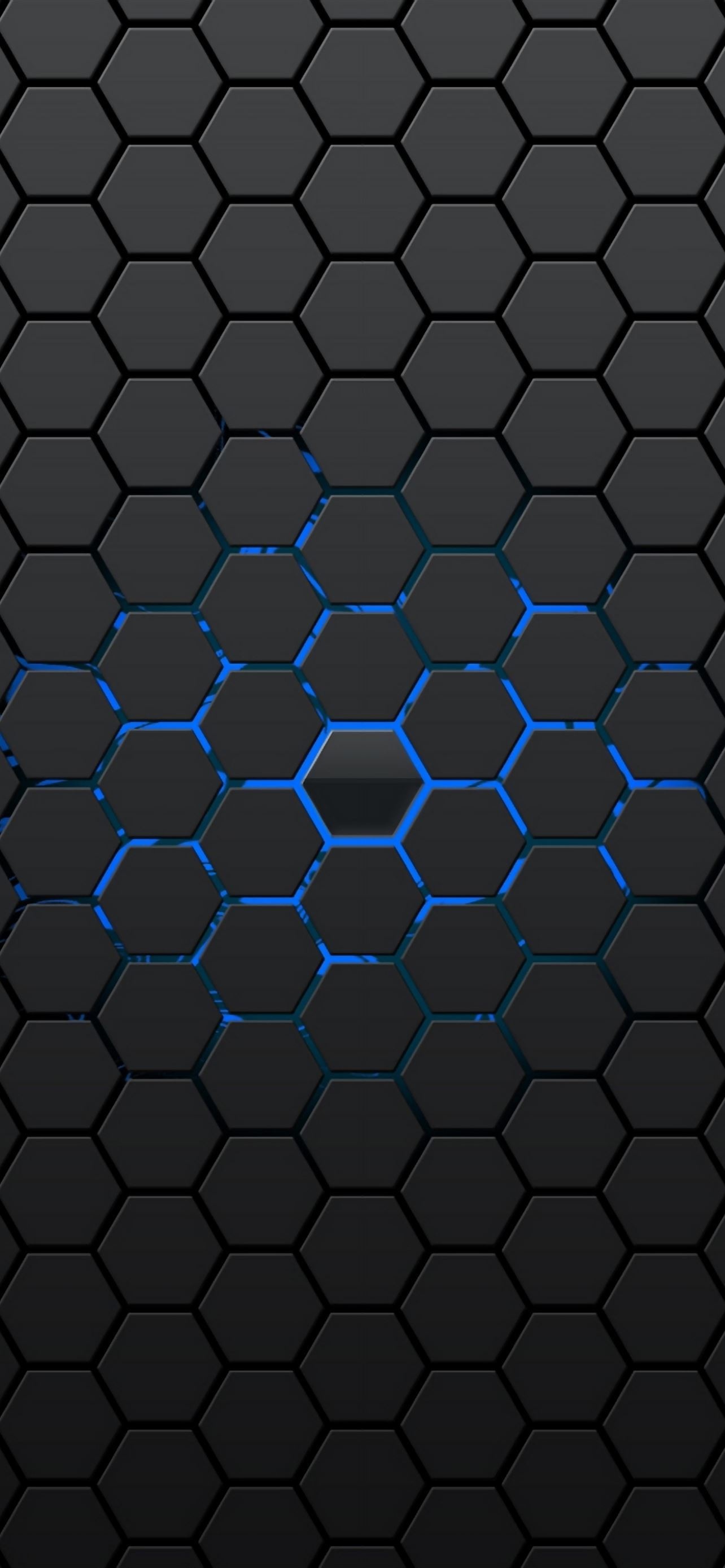 Honeycomb pattern iPhone, Stylish wallpaper, Sleek design, Tech-inspired, 1290x2780 HD Handy