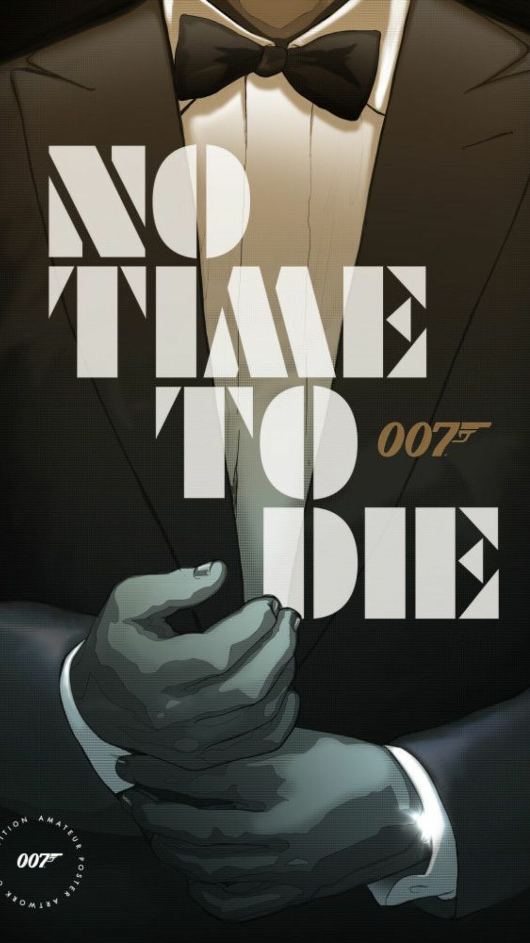 No Time to Die: Having played Bond for 15 years over five films since Casino Royale in 2006, Craig is now the longest-serving Bond. 1080x1920 Full HD Background.