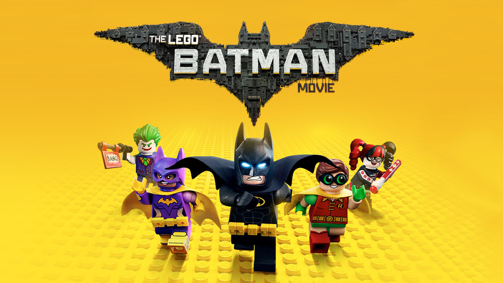 Lego Batman Movie, HD wallpaper, Eye-catching design, Dynamic hero, 1920x1080 Full HD Desktop