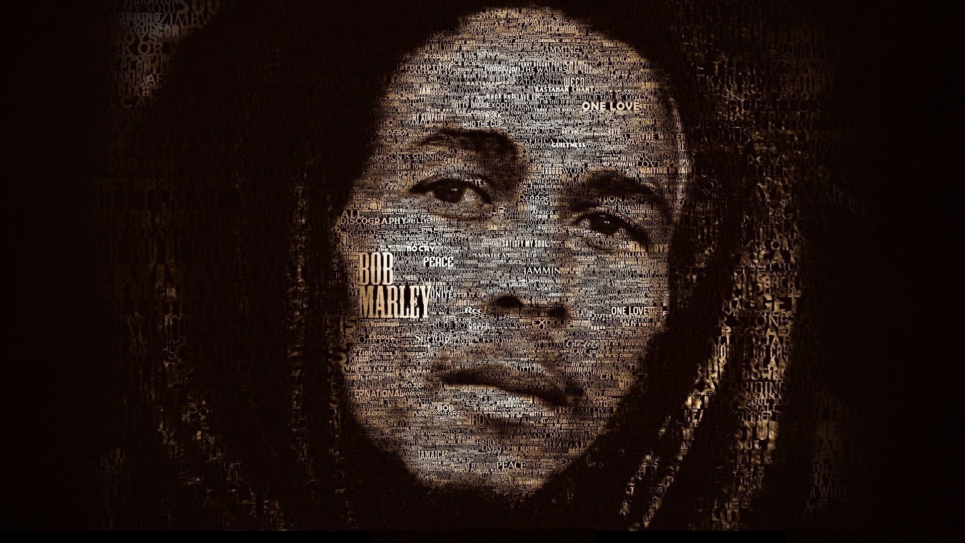 Bob Marley: The album ‘Exodus’ (1977), stayed on the UK’s music chart for 56 consecutive weeks. 1920x1080 Full HD Wallpaper.
