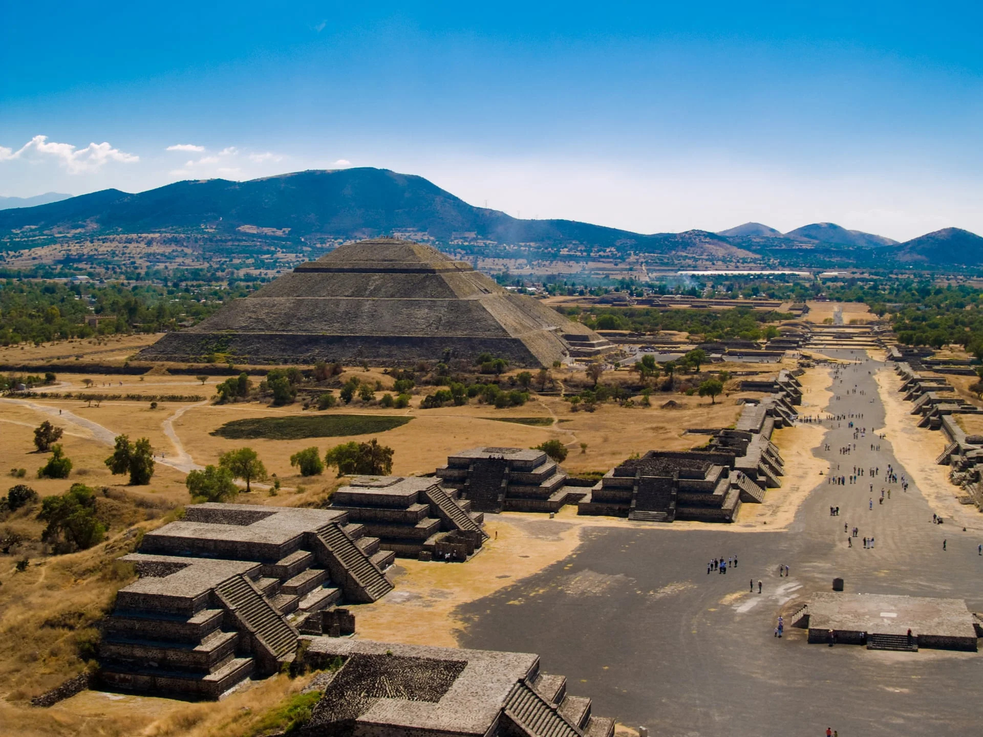 Erkundung der Attraktionen und Bewertungen von Teotihuacan in Mexiko, 1920x1440 HD Desktop
