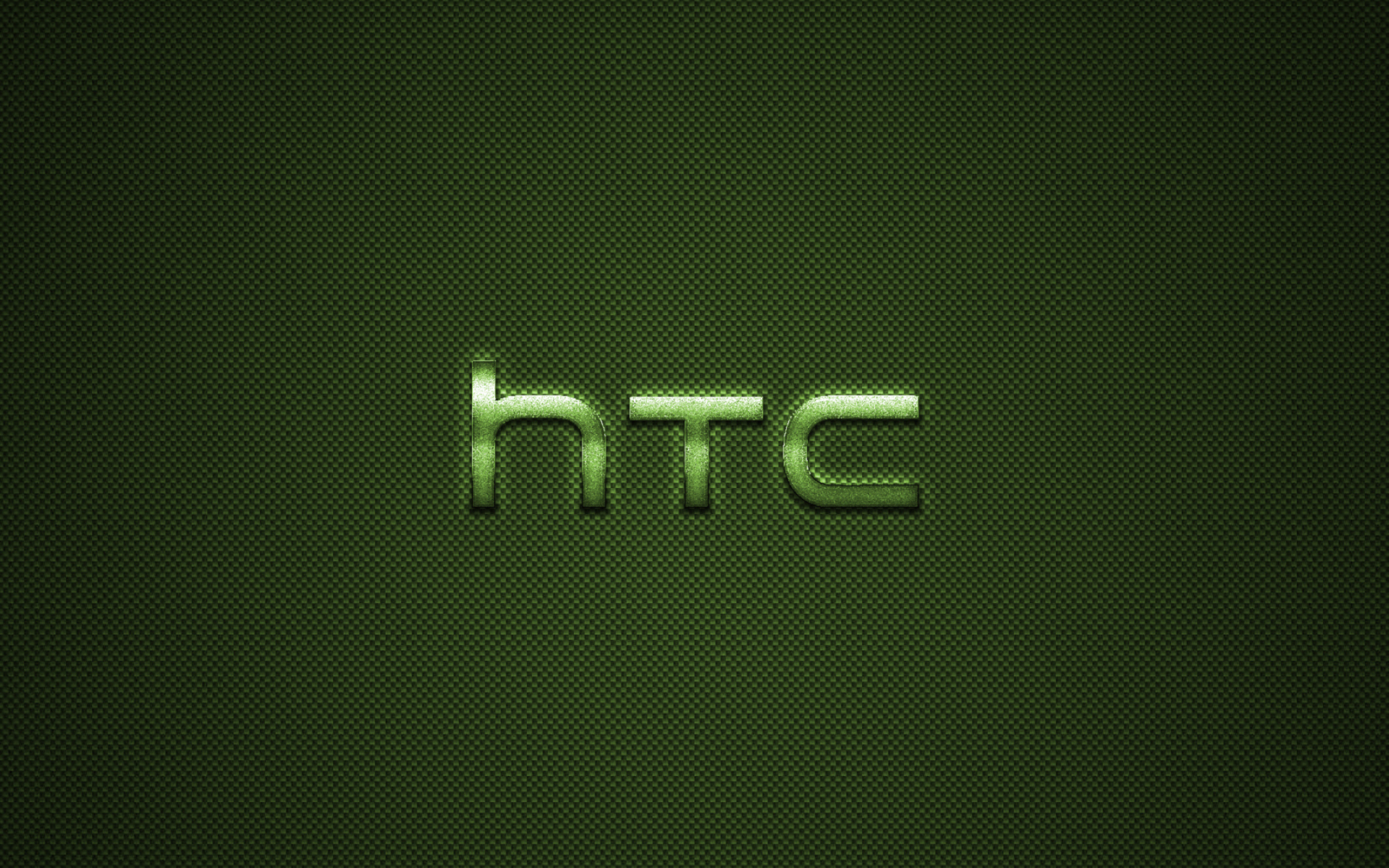 HTC Logo, Download HTC wallpapers, Green shiny logo, Creative art for HTC smartphones, 2560x1600 HD Desktop