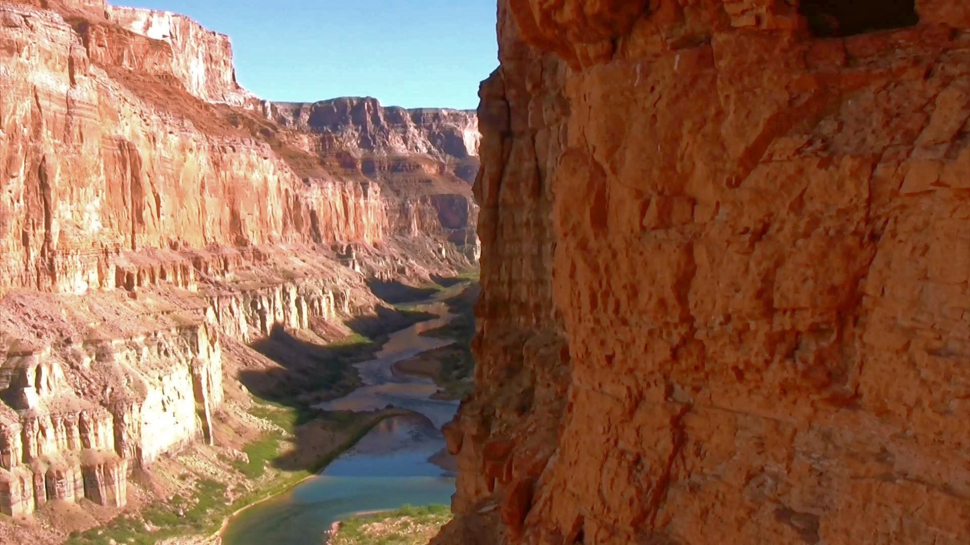 Colorado River, Inside the grand canyon, HD park, Travels, 1920x1080 Full HD Desktop