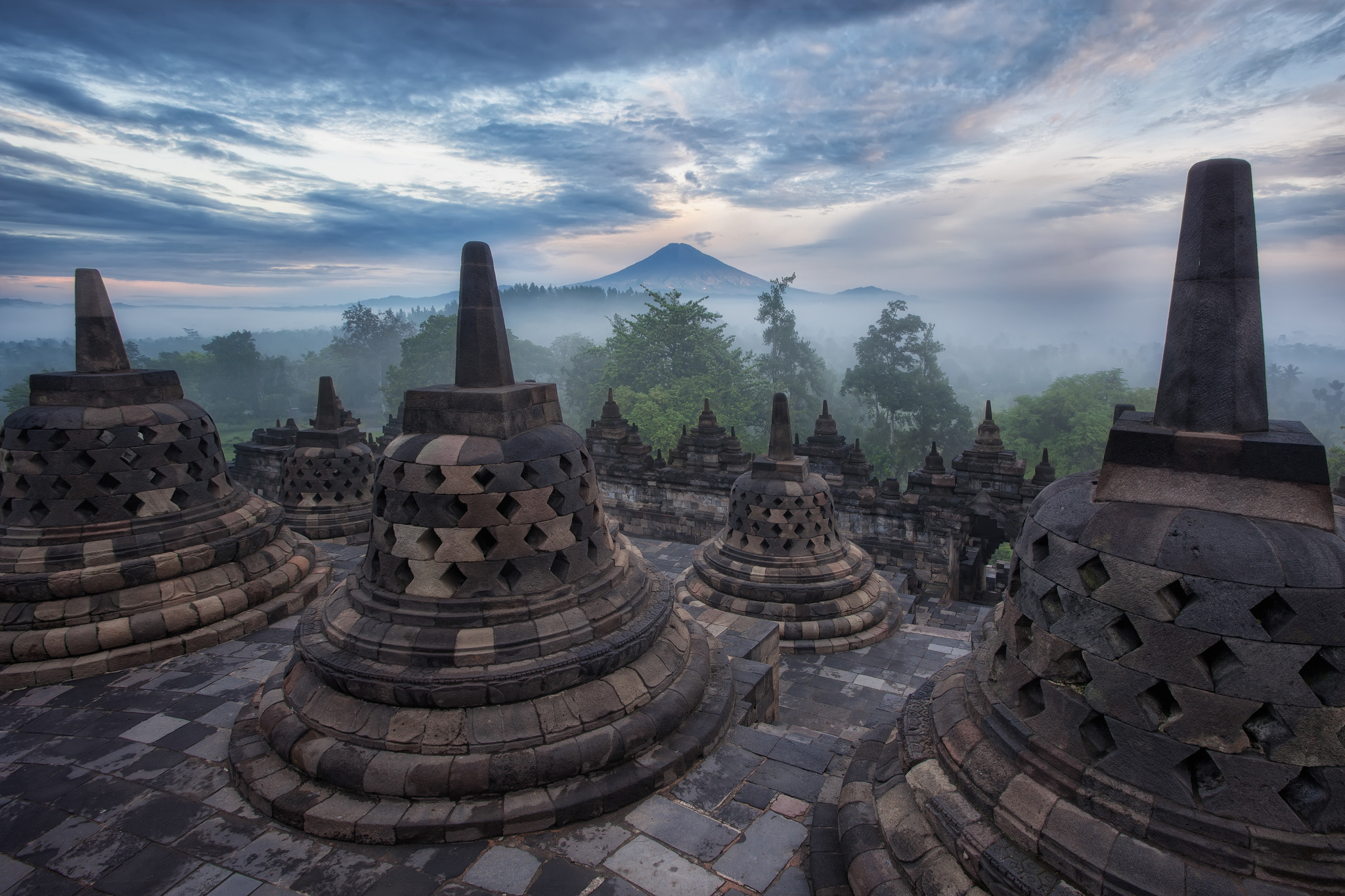 Borobudur HD wallpapers, Background images, 2050x1370 HD Desktop