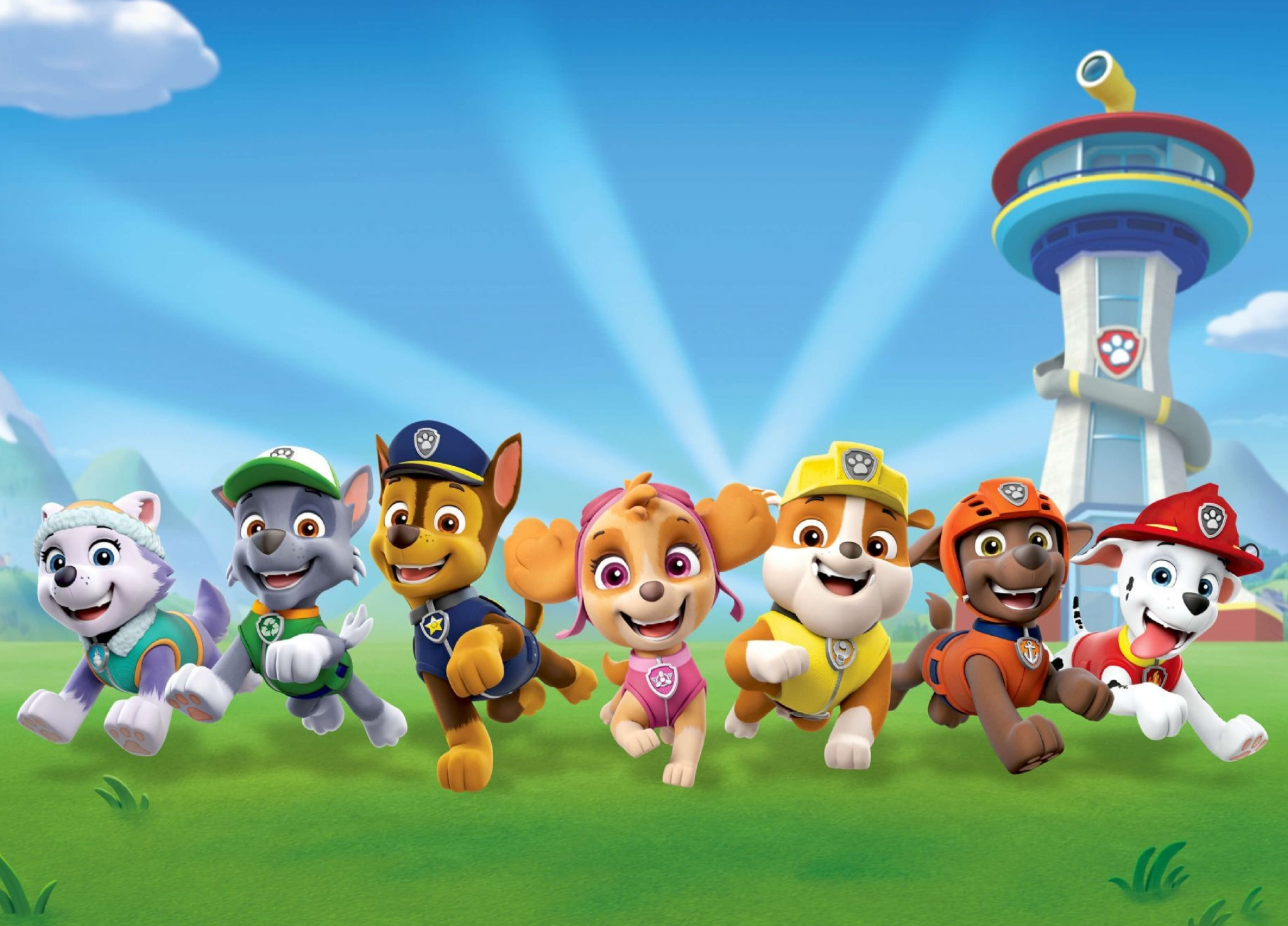 Paw Patrol, Animated series, Canine squad, Adventure-filled, 2050x1480 HD Desktop