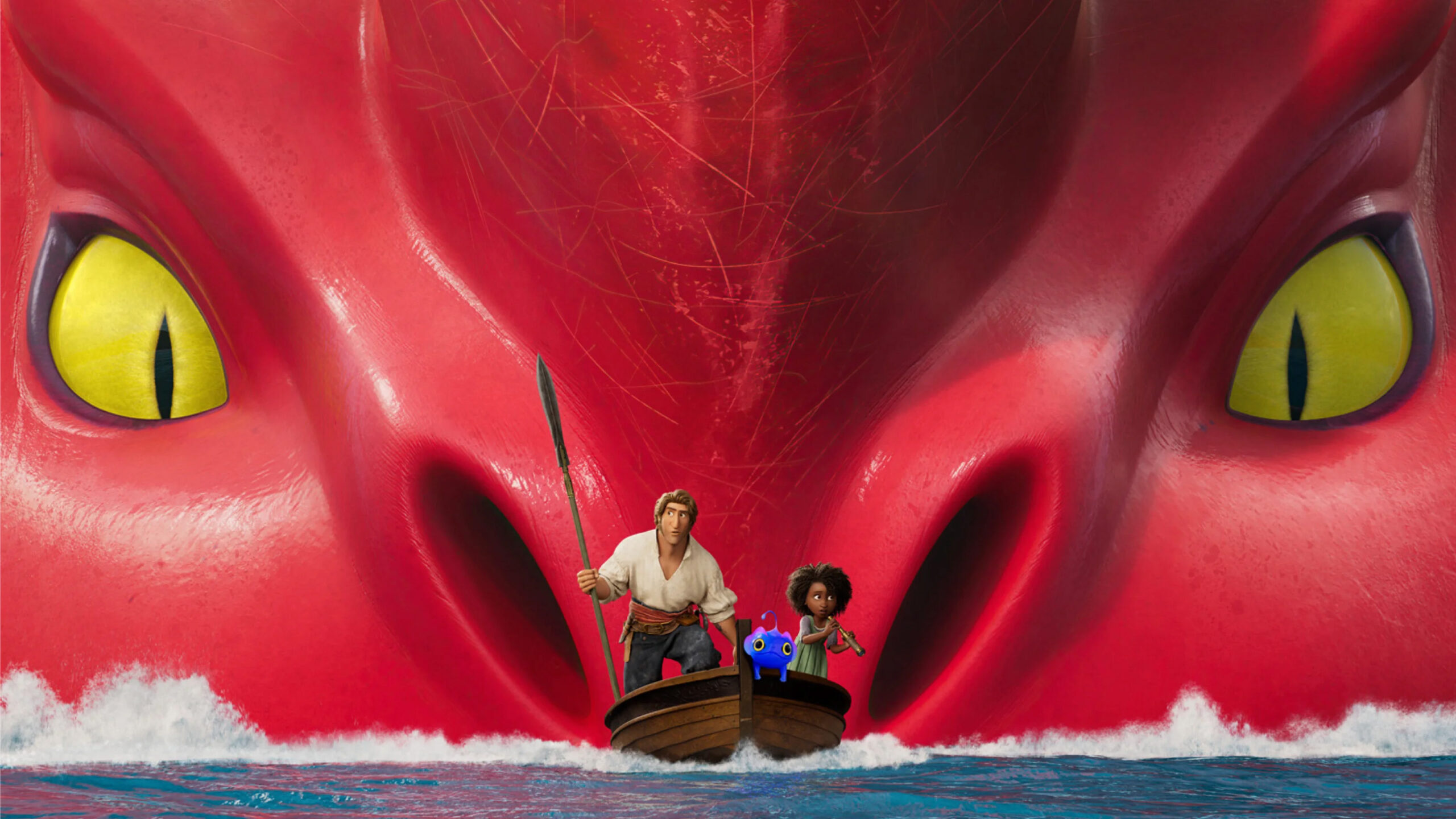 The Sea Beast (2022), Anime, Superhero theme, Netflix, 2560x1440 HD Desktop