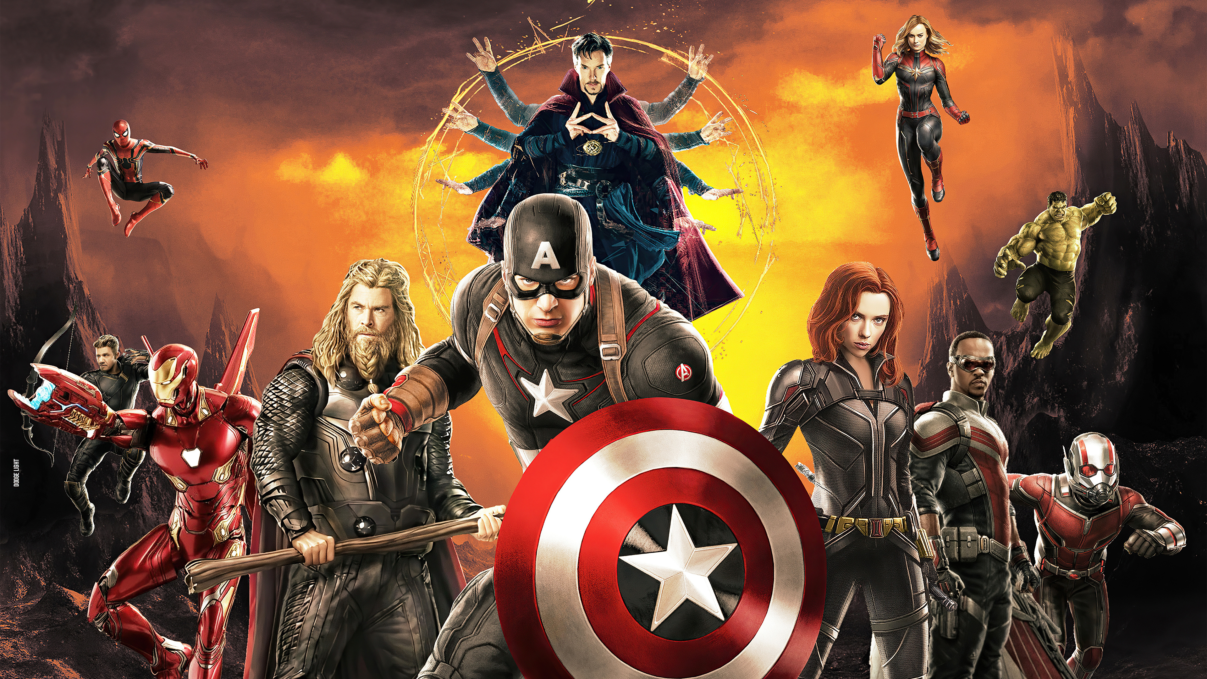 Avengers, Superheroes, Posters, Epic, 3840x2160 4K Desktop