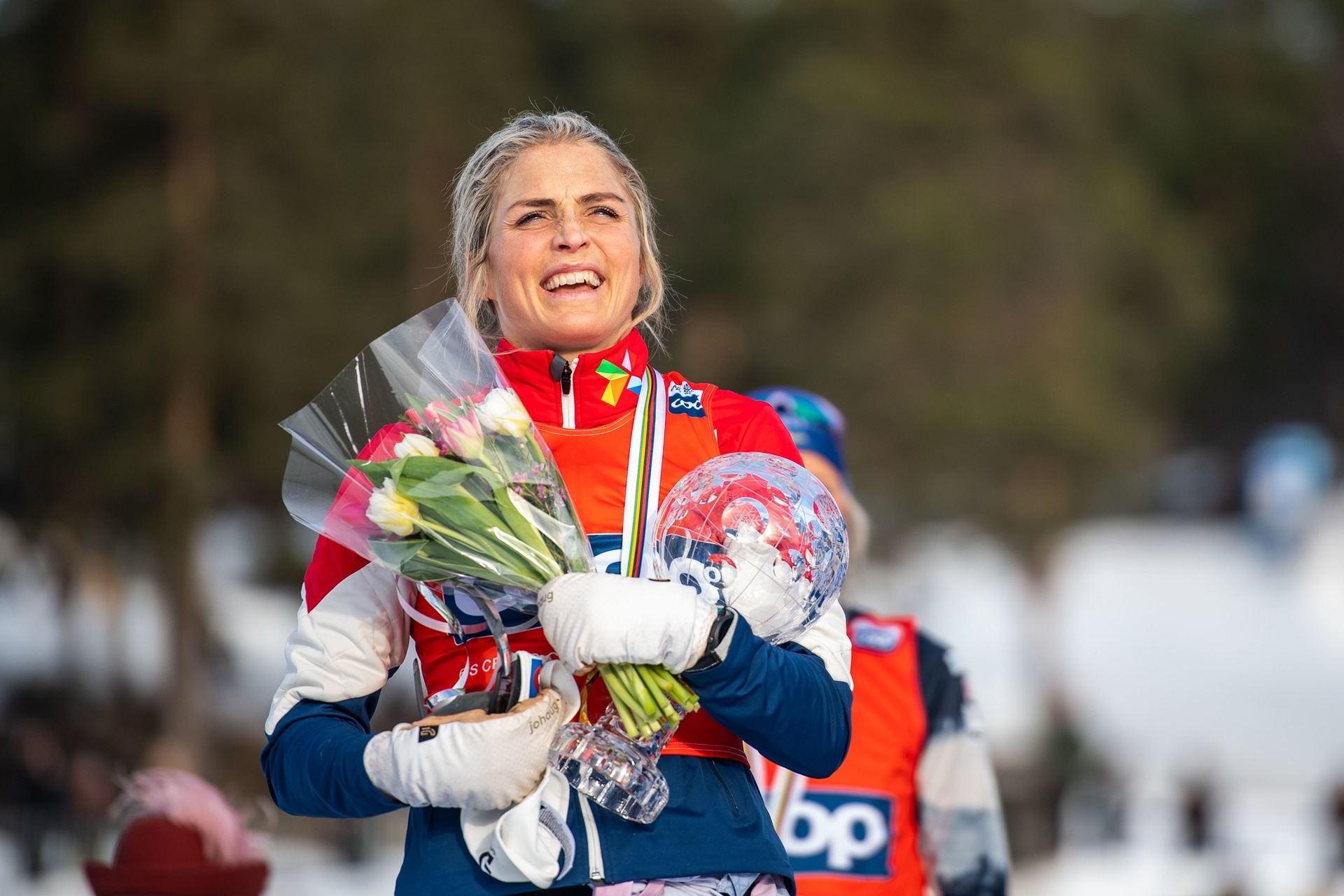 Therese Johaug, Last individual world cup race, Proxc skiing, Victory, 1920x1280 HD Desktop