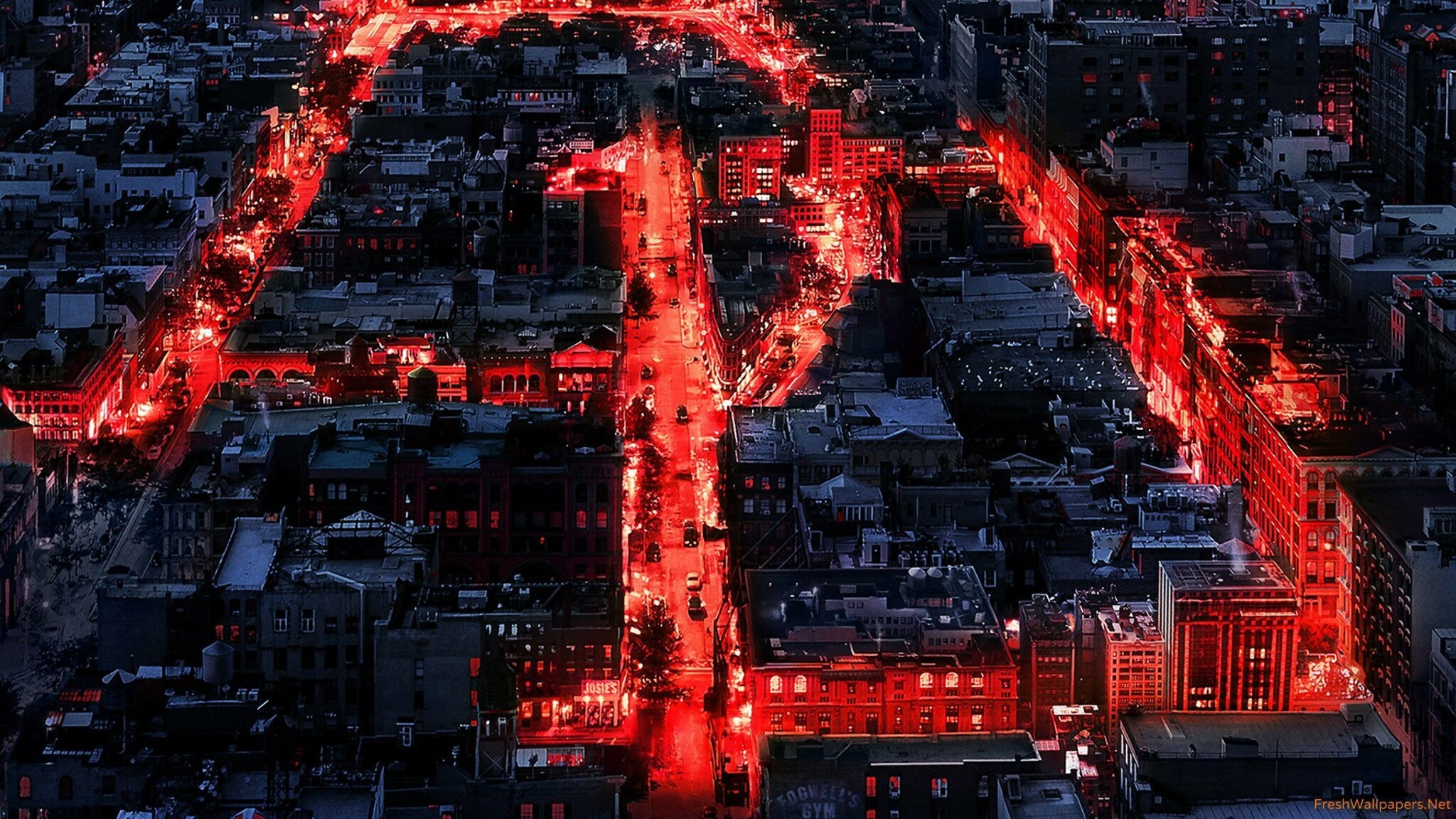 Daredevil (TV Series): The first season was released in its entirety on Netflix on April 10, 2015. 2050x1160 HD Wallpaper.