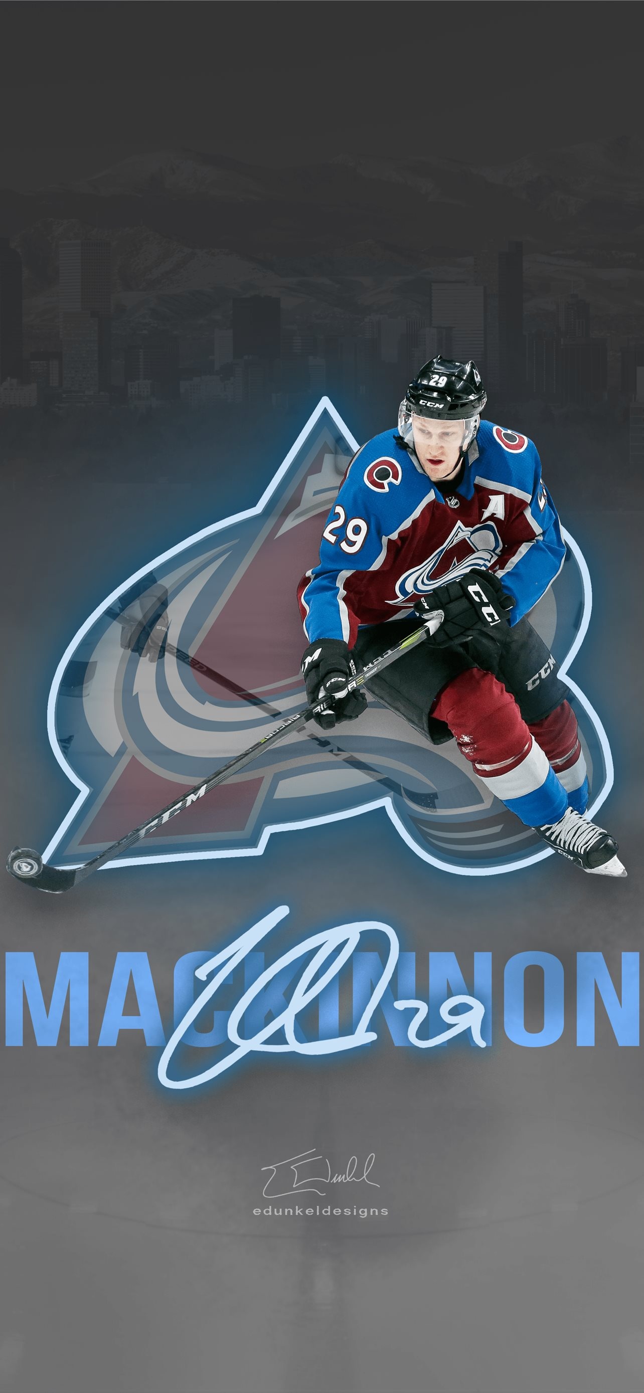 Colorado Avalanche, iPhone wallpapers, 1290x2780 HD Handy