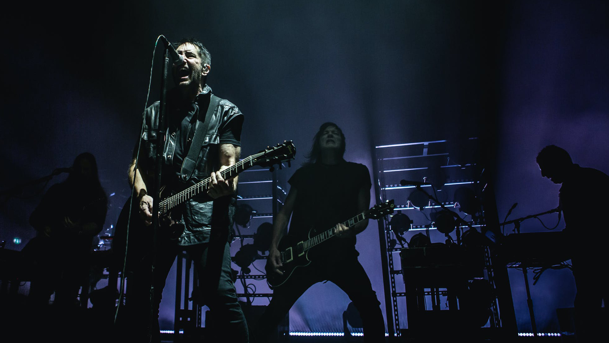 Nine Inch Nails, Greatest songs, Rolling Stone ranking, Iconic anthems, 2050x1160 HD Desktop