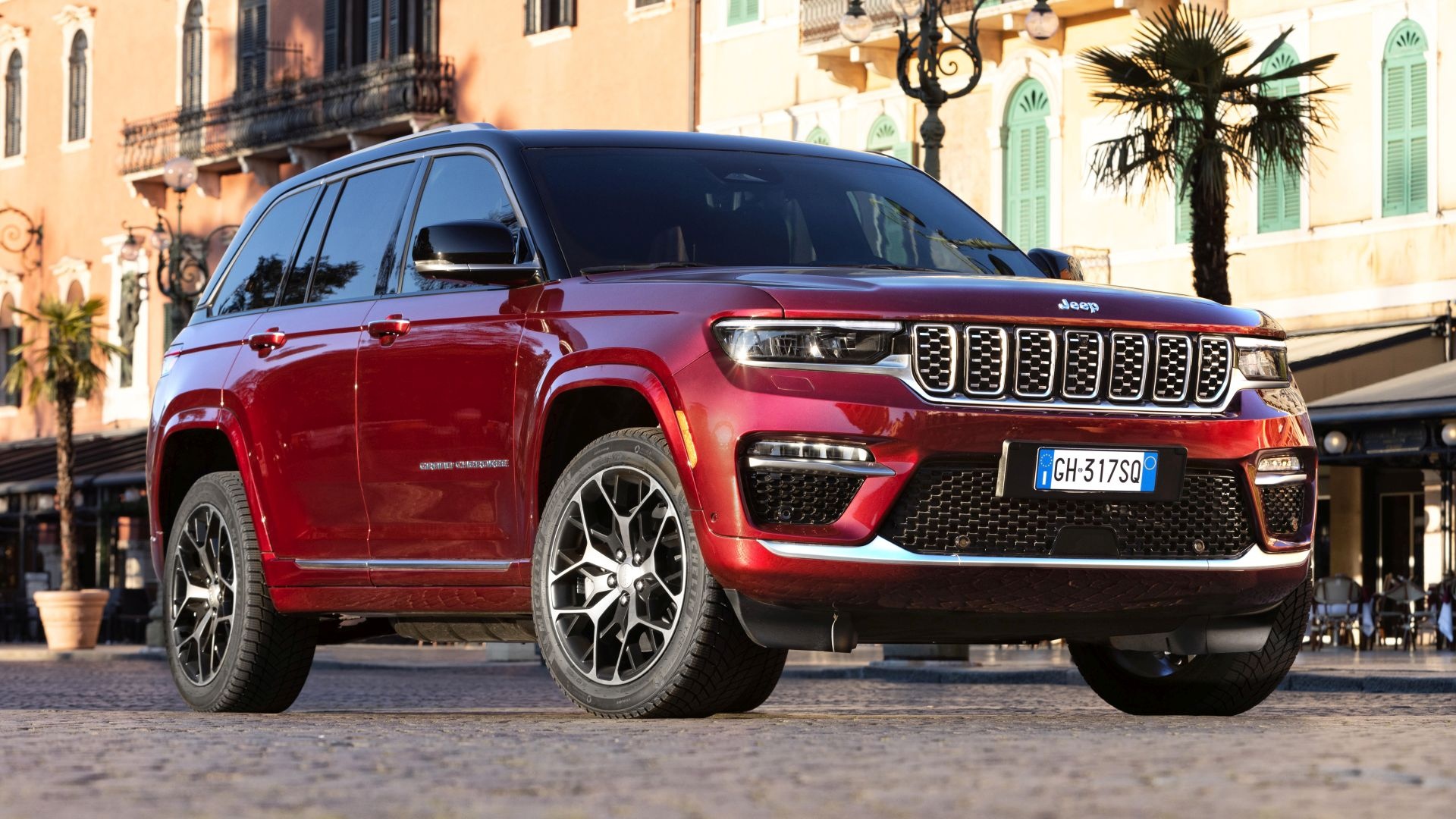 Jeep Grand Cherokee 4xe, Plug-in hybrid technology, Electrifying performance, Off-road mastery, 1920x1080 Full HD Desktop