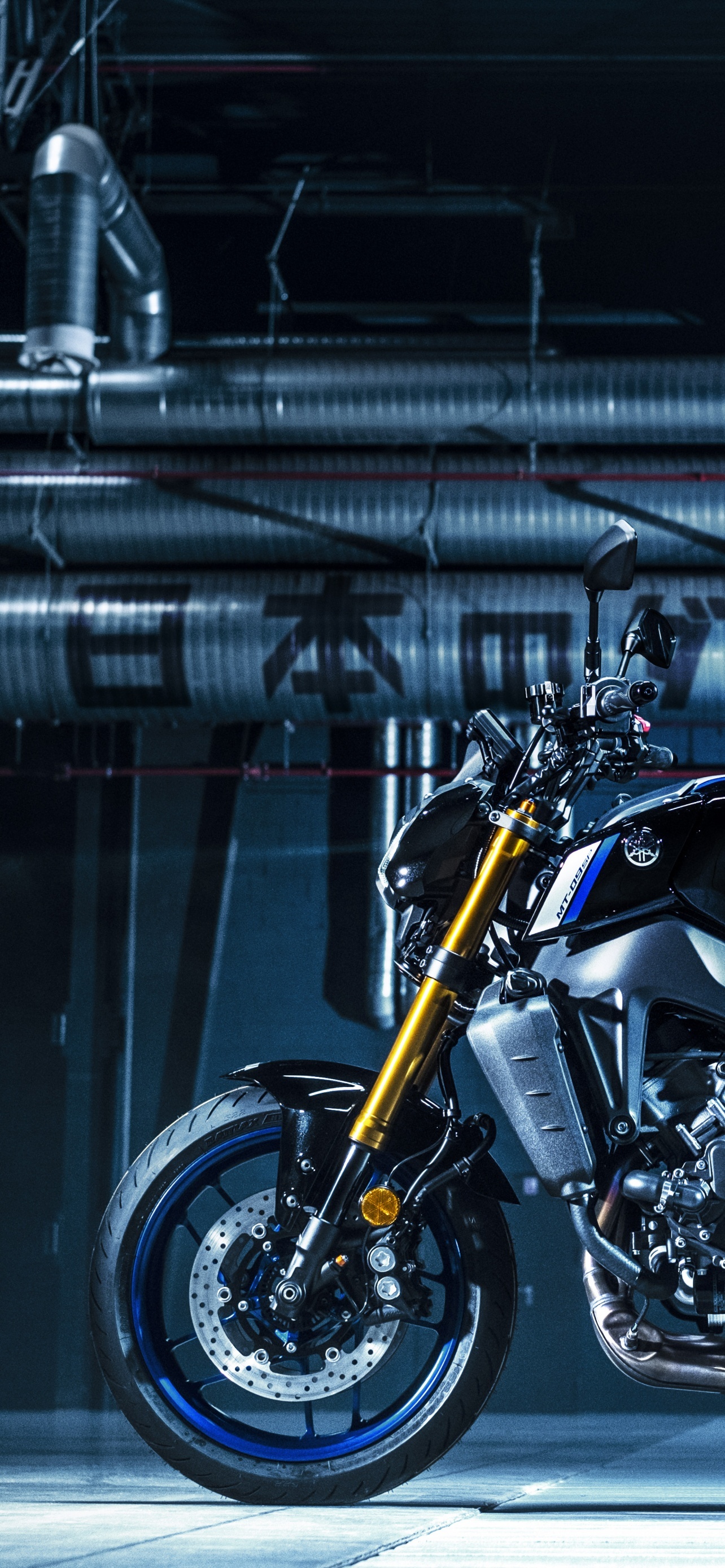Yamaha MT-09, High-definition iPhone wallpapers, 4K resolution, Breathtaking visuals, 1290x2780 HD Phone