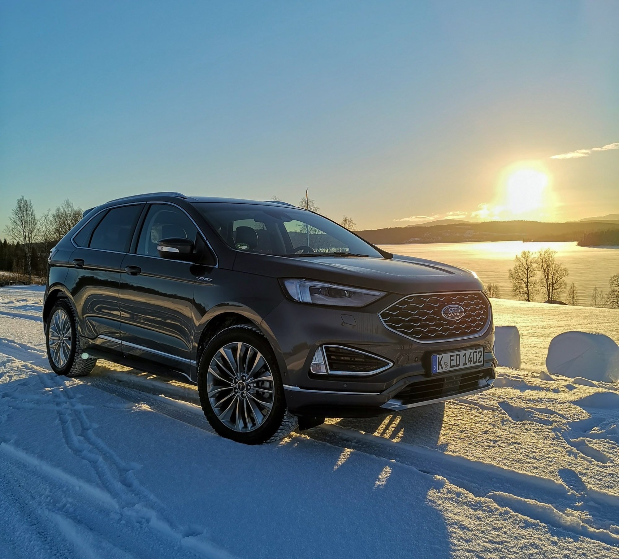 Ford Edge, All-wheel drive adventure, Sweden journey, High-definition wallpapers, 2000x1810 HD Desktop