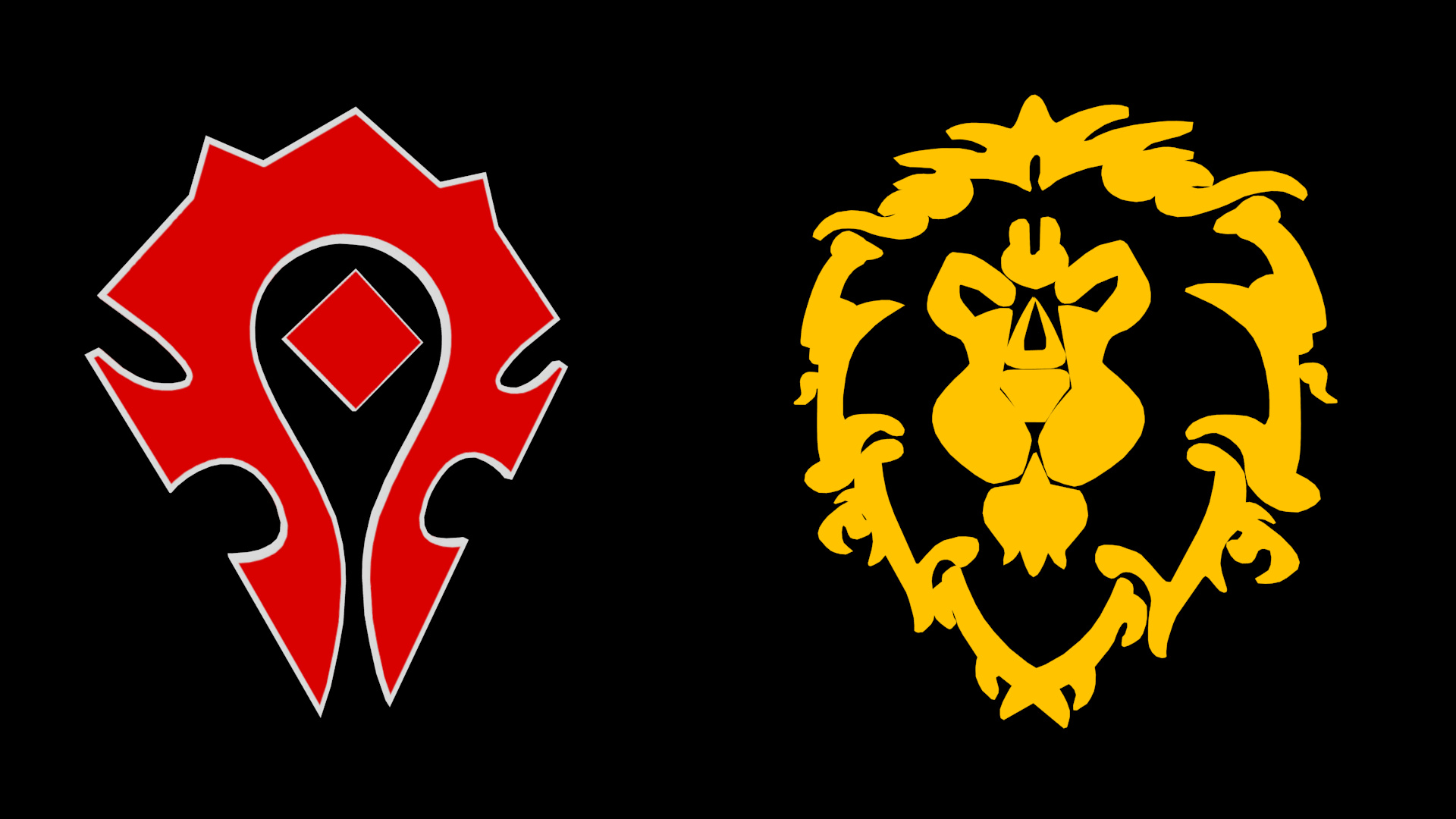 Horde logo, World of Warcraft, Symbolic representation, Gaming pride, 1920x1080 Full HD Desktop