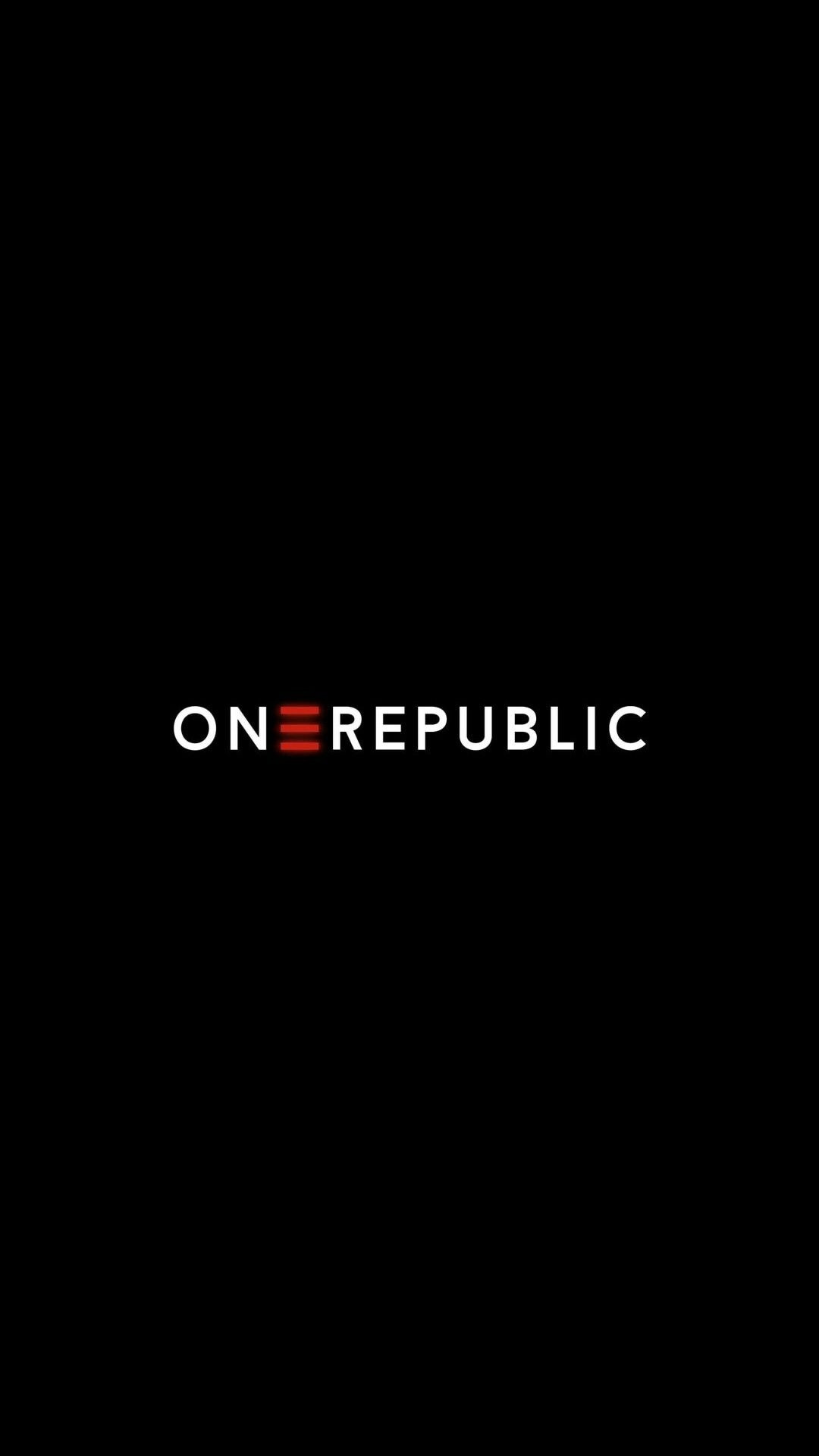 OneRepublic: An American pop rock band, Logo. 1080x1920 Full HD Background.