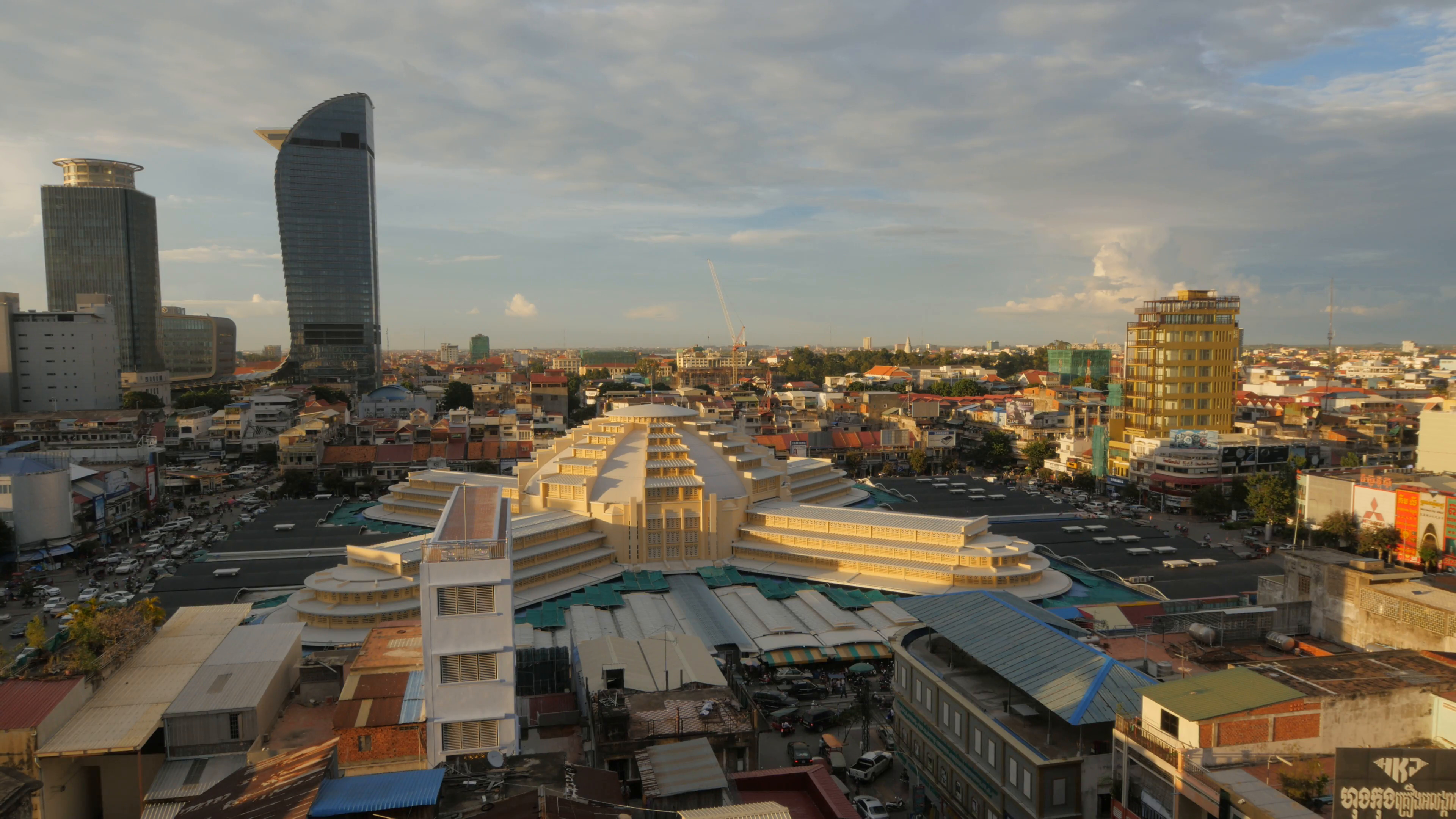 Phnom Penh, Colonial buildings, Going colonial, Travels, 3840x2160 4K Desktop
