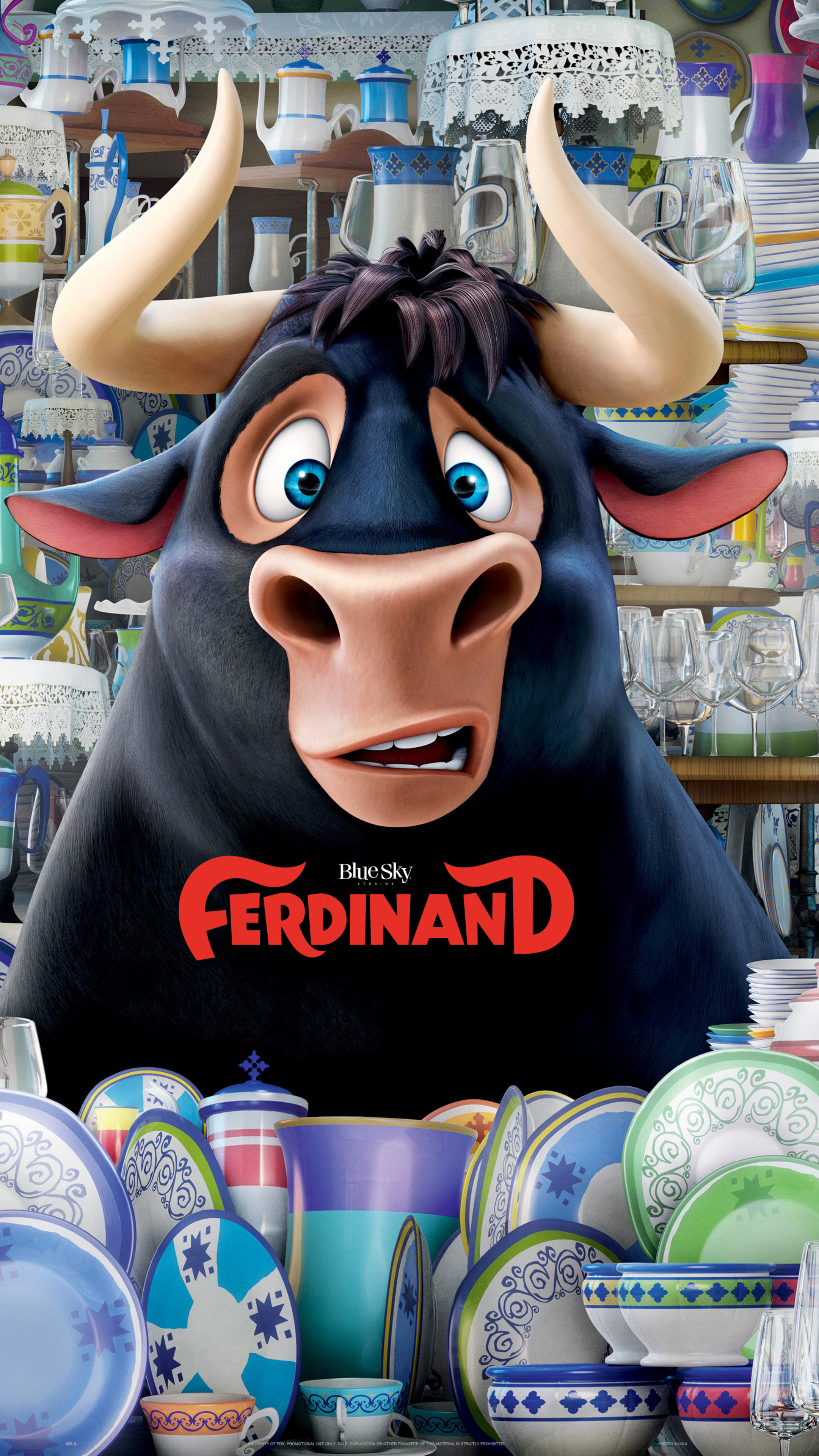 Ferdinand animation, Sony Xperia wallpapers, High-quality images, Stunning visuals, 2160x3840 4K Phone