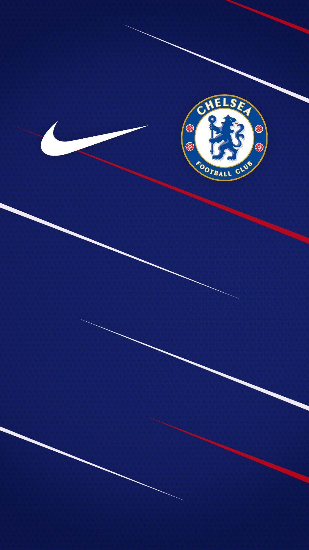 Chelsea: The first club to win all four major UEFA club competitions twice. 1080x1920 Full HD Wallpaper.