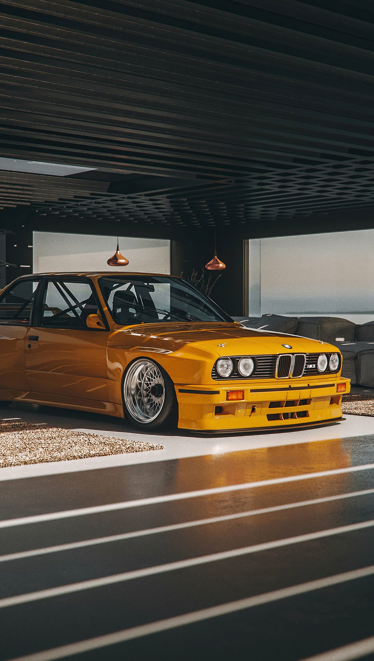 BMW: The luxury car company, E30 DTM T7. 1450x2560 HD Wallpaper.