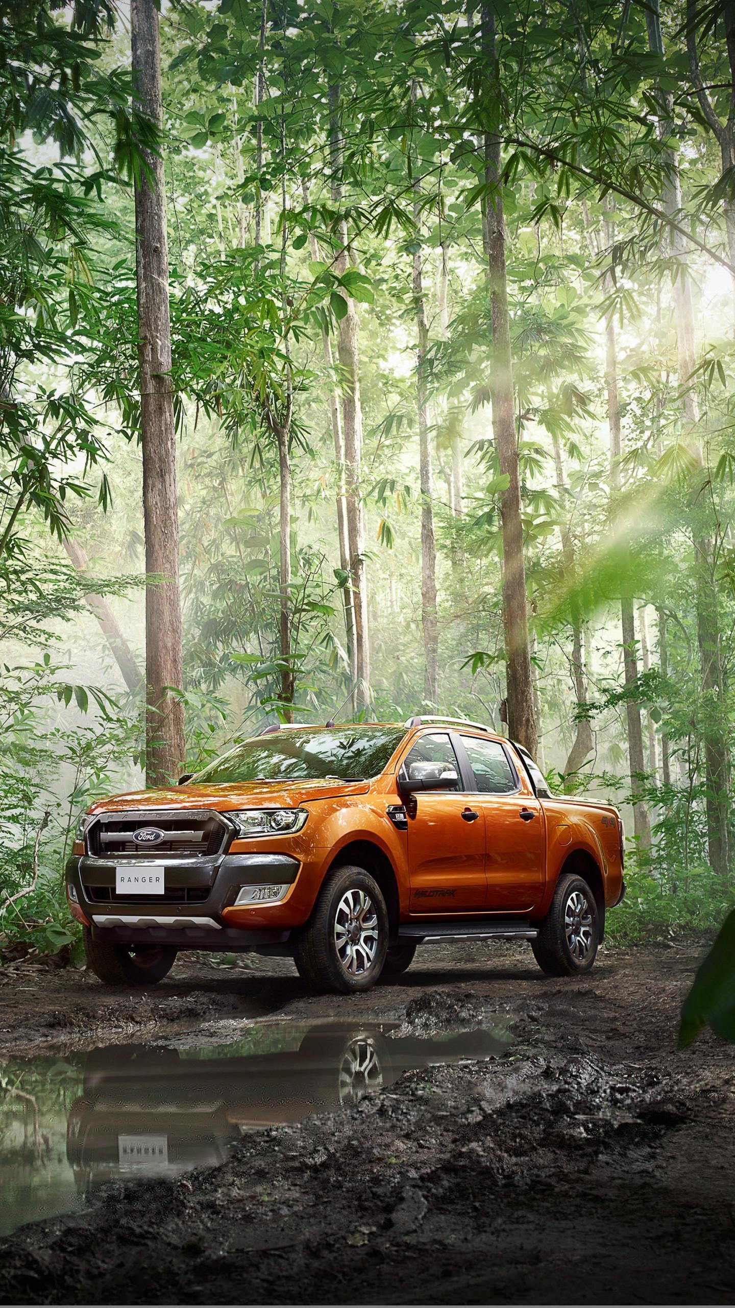 Ford Ranger: Raptor, The model replaced the Mazda-produced Courier in 1983. 1440x2560 HD Background.