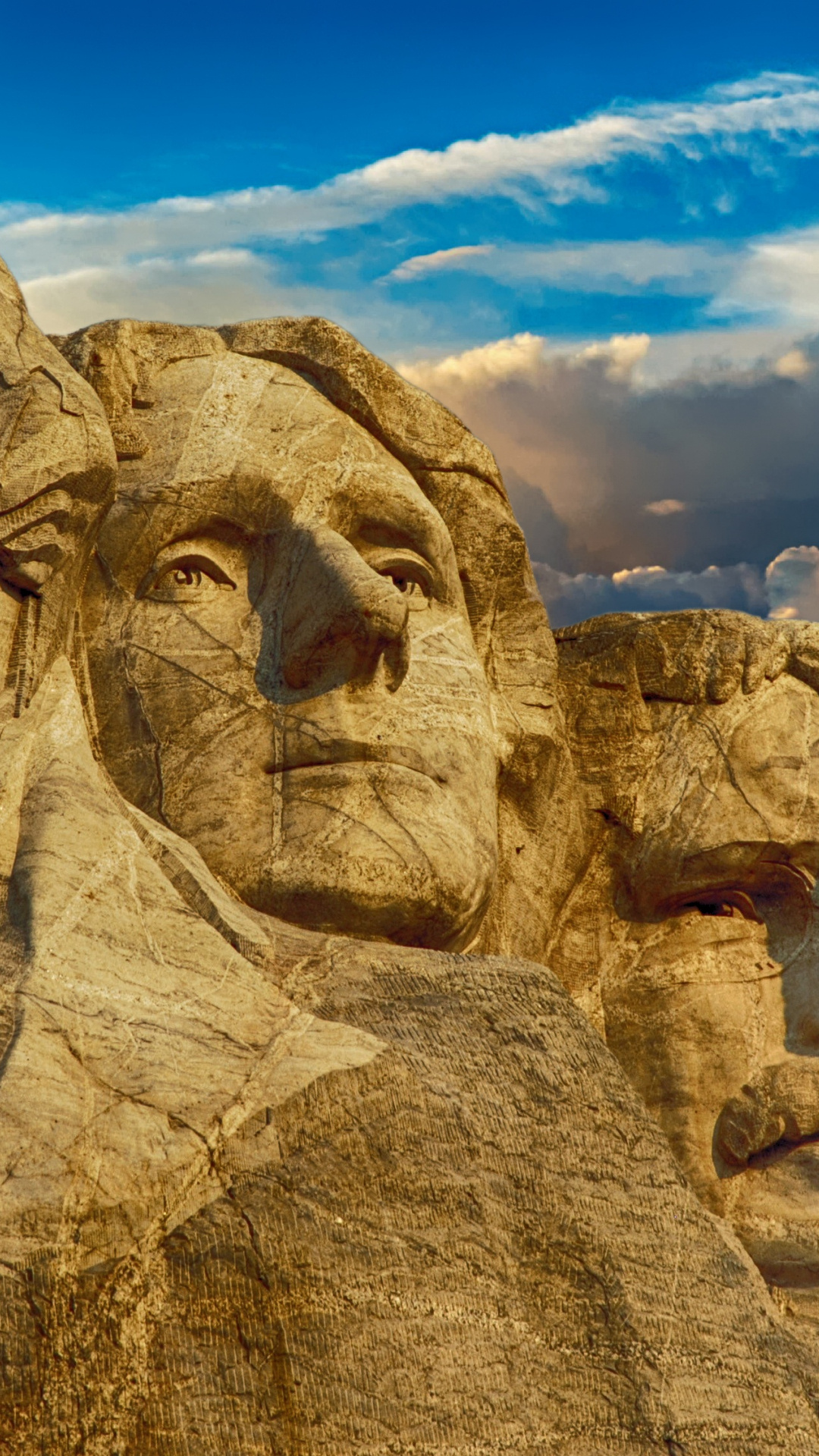 Keystone, South Dakota, Mount Rushmore, USA landmark, Unforgettable view, 1080x1920 Full HD Handy