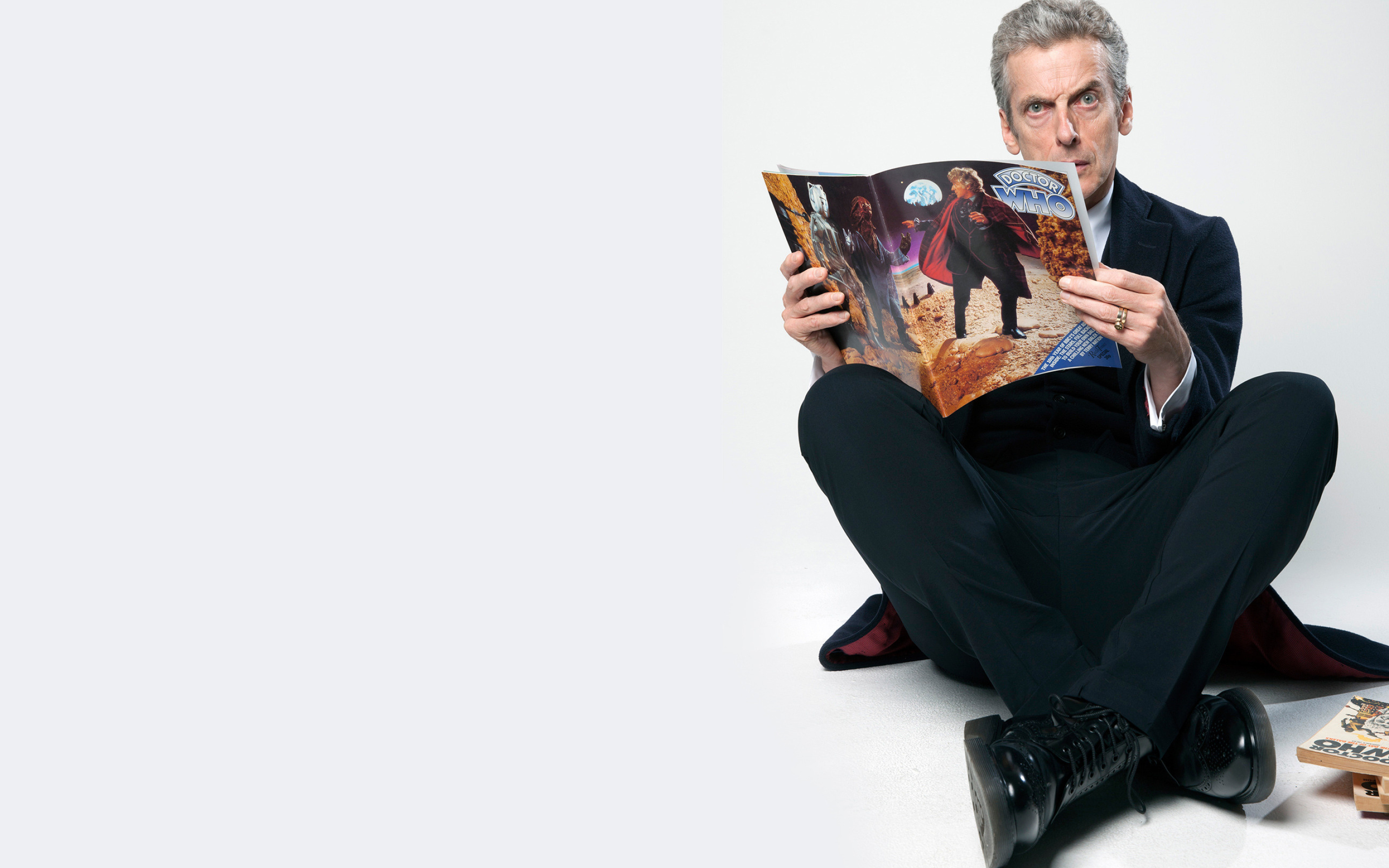 Peter Capaldi wallpapers, John Tremblay, Doctor Who, 2880x1800 HD Desktop