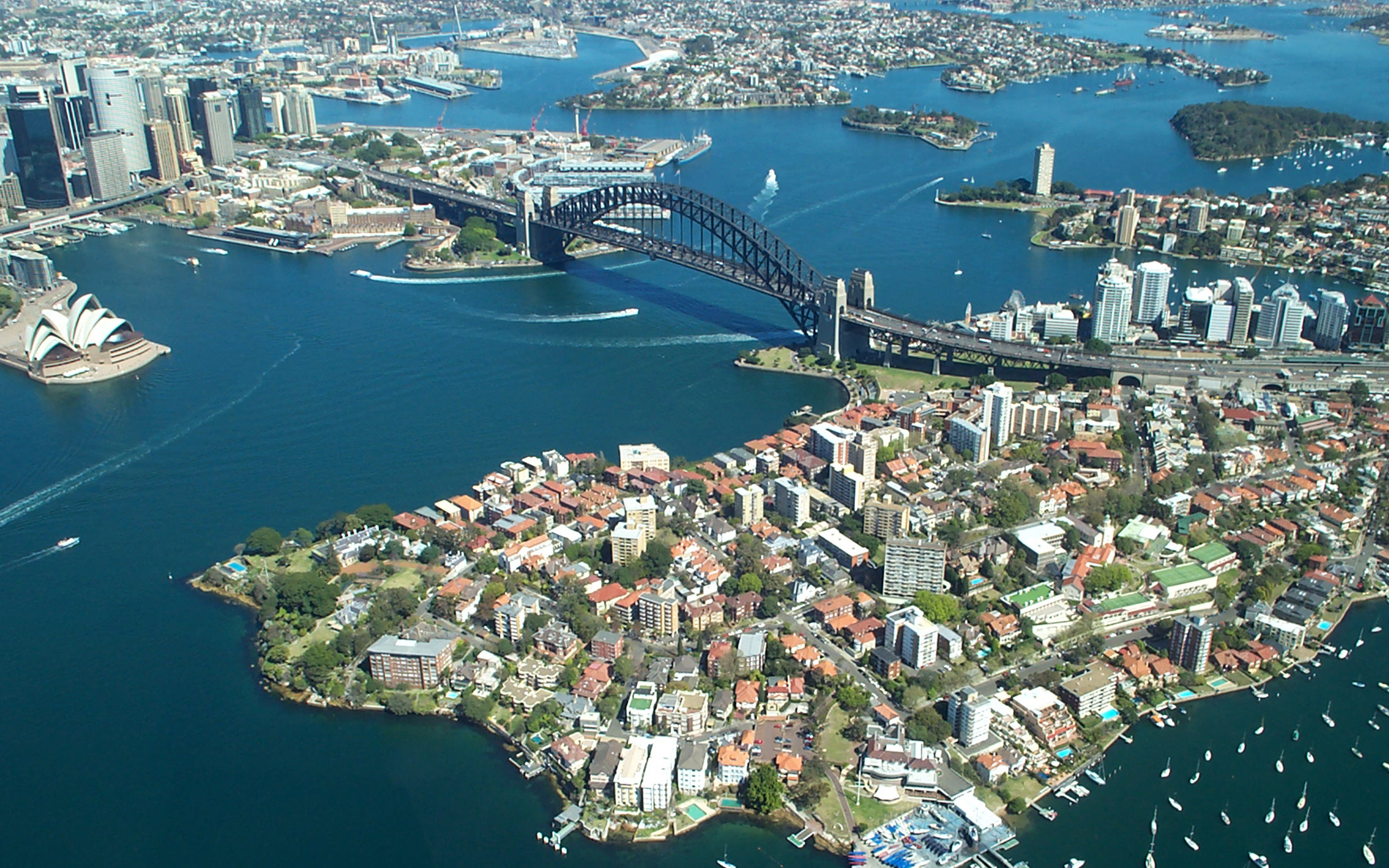 Sydney: The site of the University of New South Wales and Macquarie University. 2560x1600 HD Wallpaper.